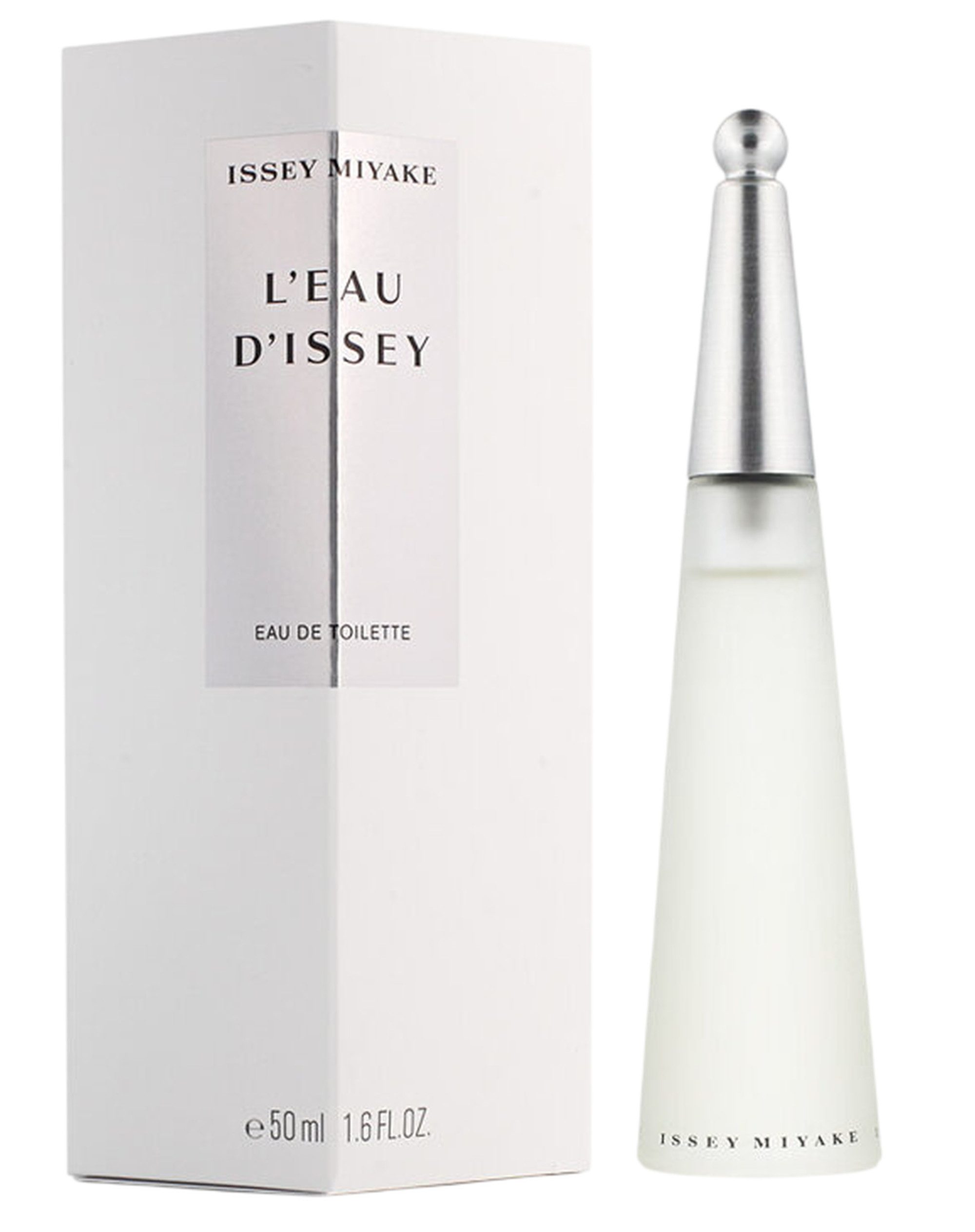 Issey Miyake Eau de Toilette L'Eau d'Issey EDT Damen Spray, Frisch-blumiger Duft mit Lotus, Freesie, Nelke und Moschus