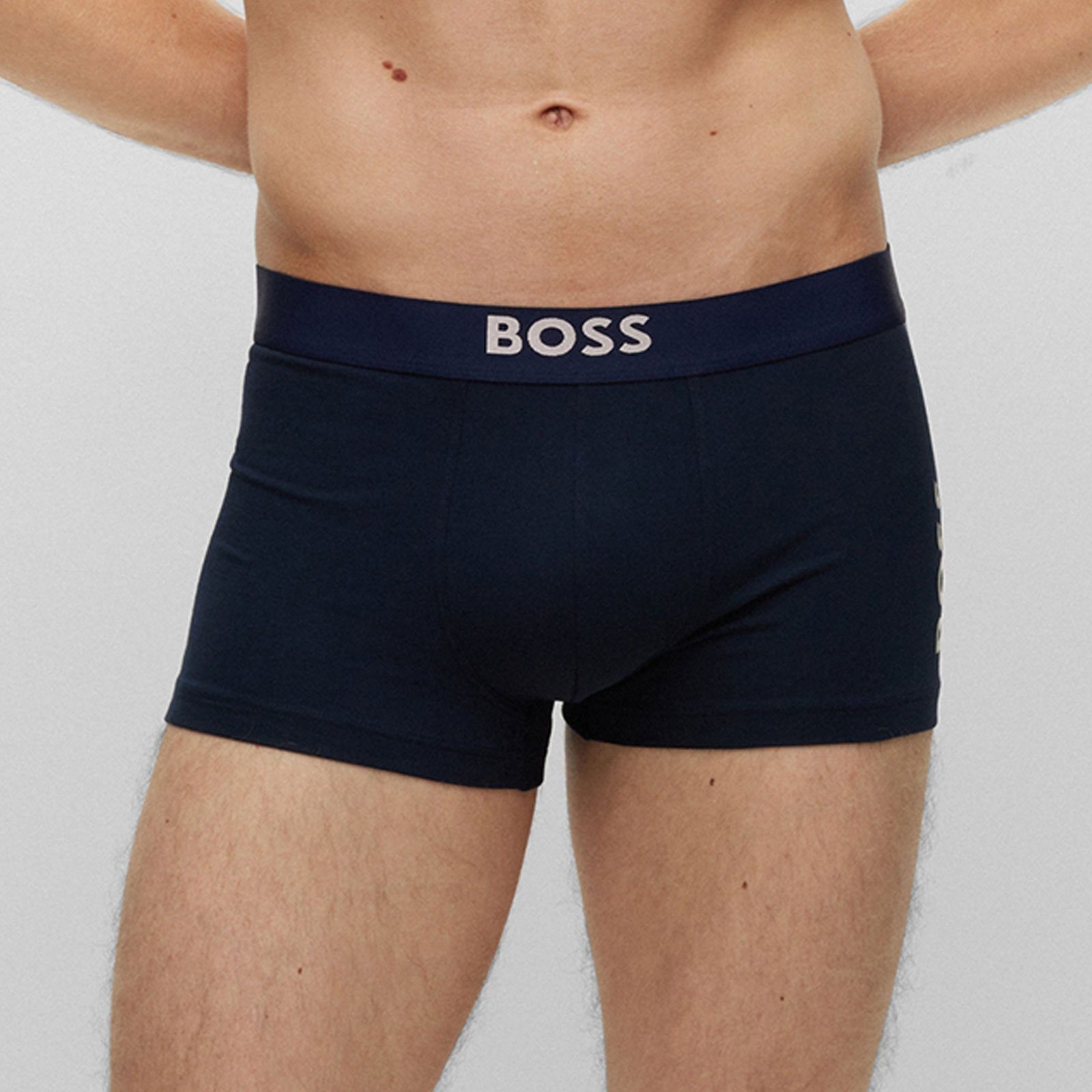 blue Marken-Logos dark BOSS Trunk Trunk (1-St) Starlight metallisch glänzenden mit 404