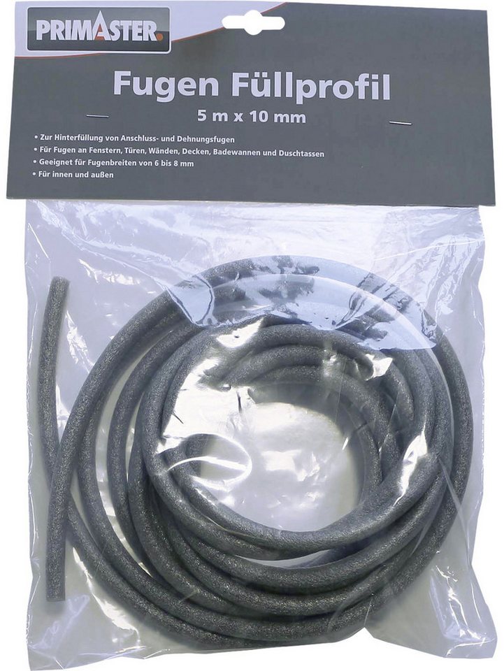 Primaster Acrylfarbe Primaster PE-Fugenfüllprofil 10 mm x 5 m