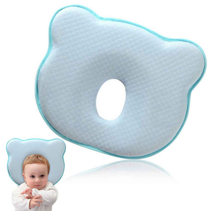 Nackenstützkissen Baby Kopfkissen, 3D Memory Schaum Kinderkopfkissen, Daisred, Schlafen Sie auf dem Rücken, schlafen Sie auf der Seite