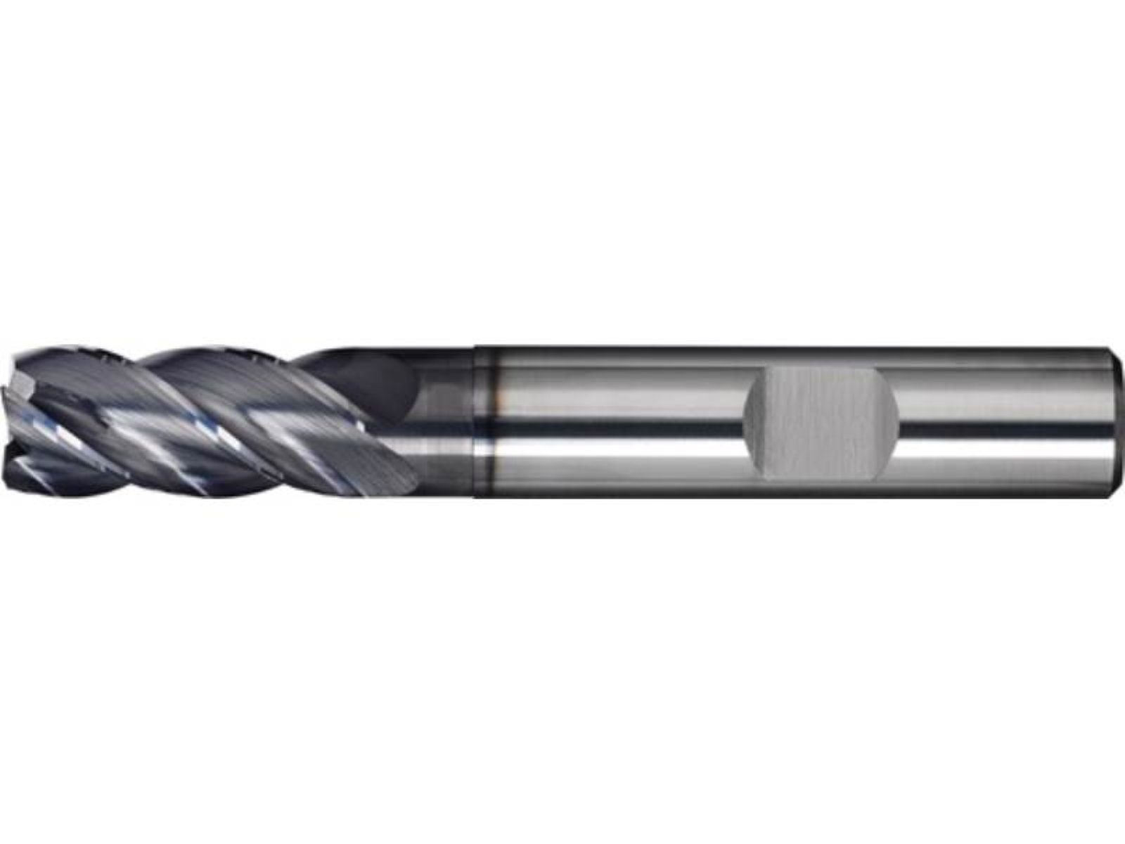 PROMAT Frässtift Schaftfräser DIN 6527L INOX HPC D.10mm VHM TiAlN HB Z.4 lang PROMAT V