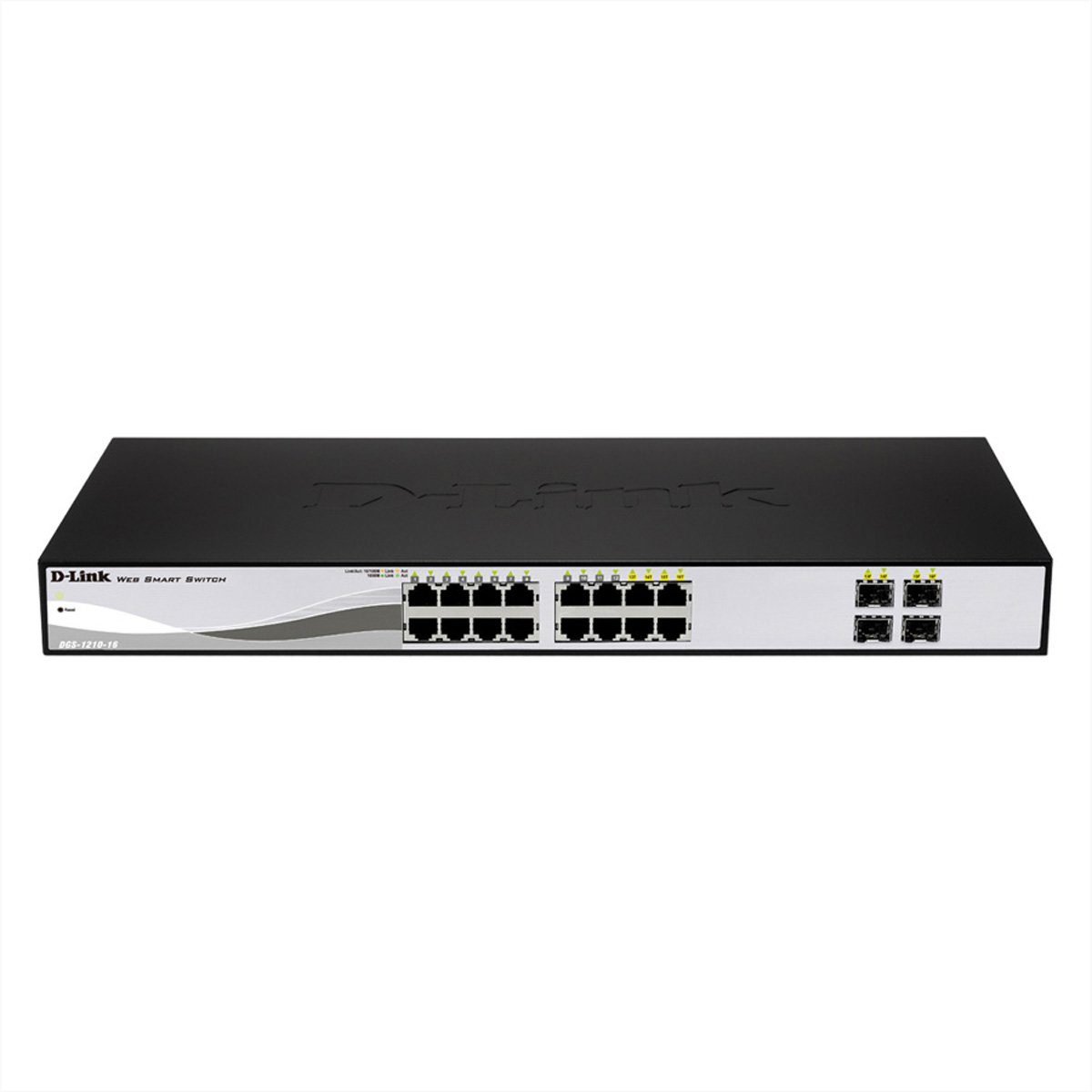 Netzwerk-Switch DGS-1210-16 Gigabit Web 16-Port Smart D-Link Switch