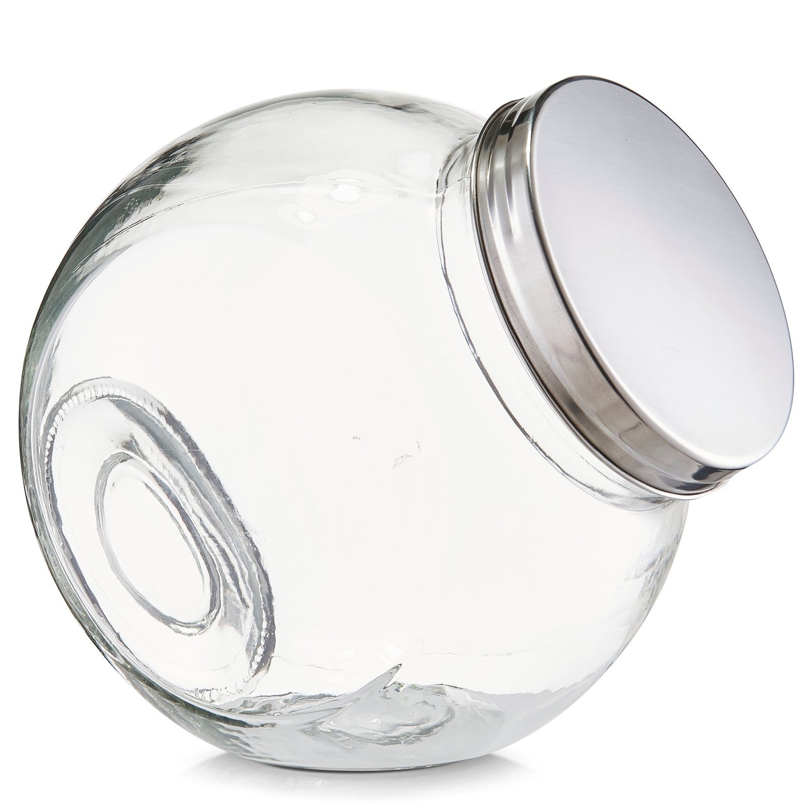 Glas, ml, 2850 Vorratsglas mit Keksdose Neuetischkultur Vorratsglas Schraubverschluss Candy Bonbonglas (Stück, 1-tlg),