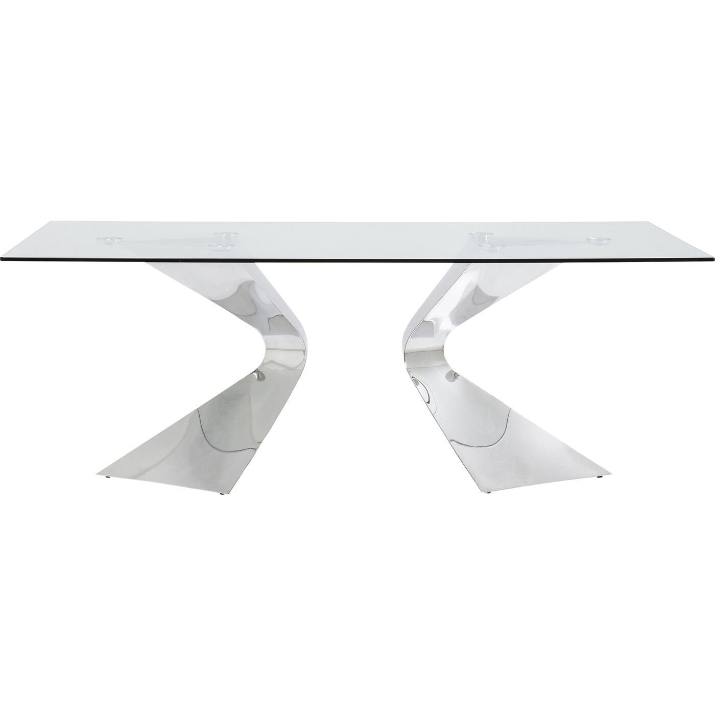 Kare Design Esstisch Gloria, Glas, 200x100 cm