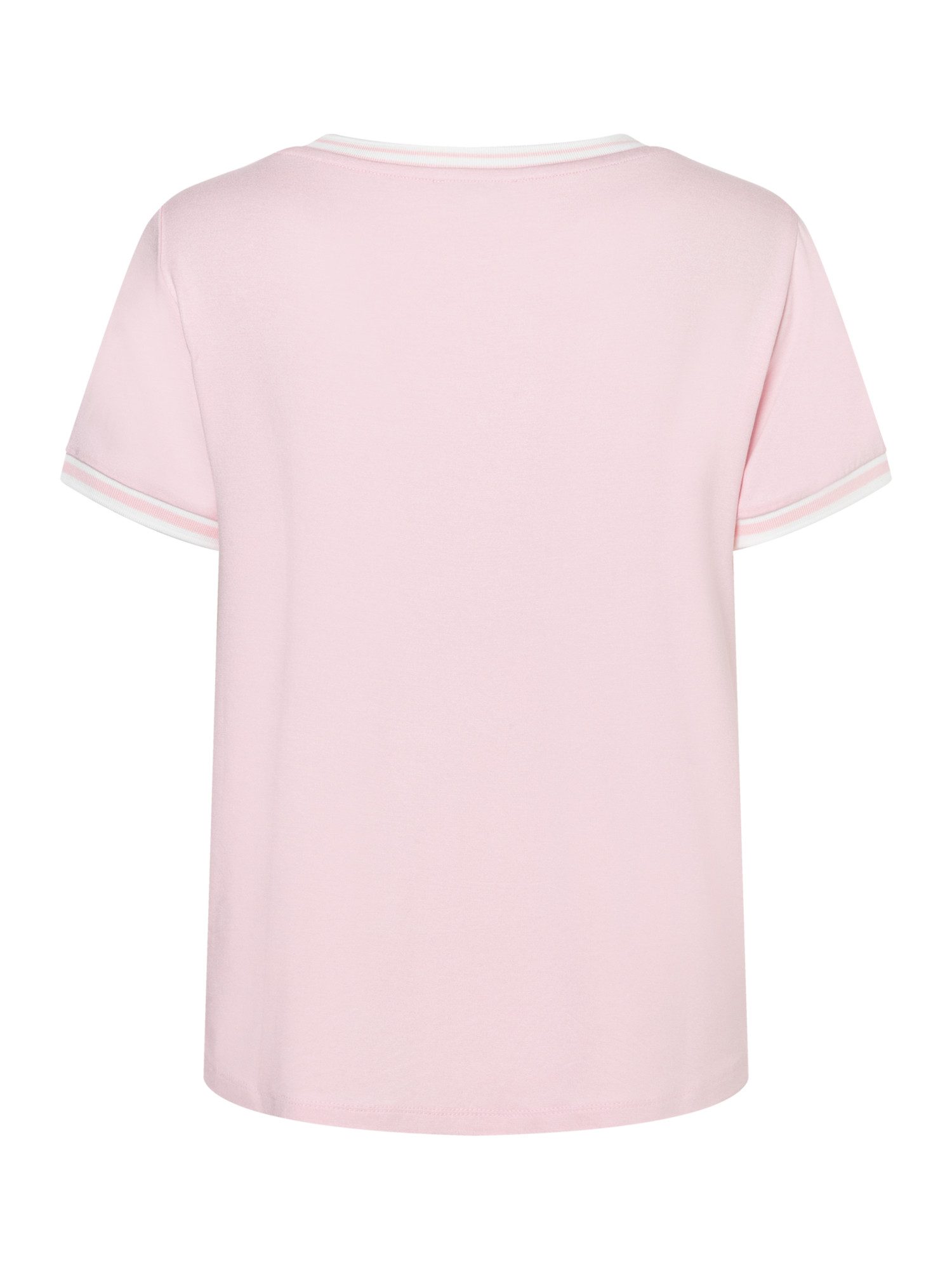 MORE&MORE T-Shirt Blusenshirt mit Kontrastabschlüssen