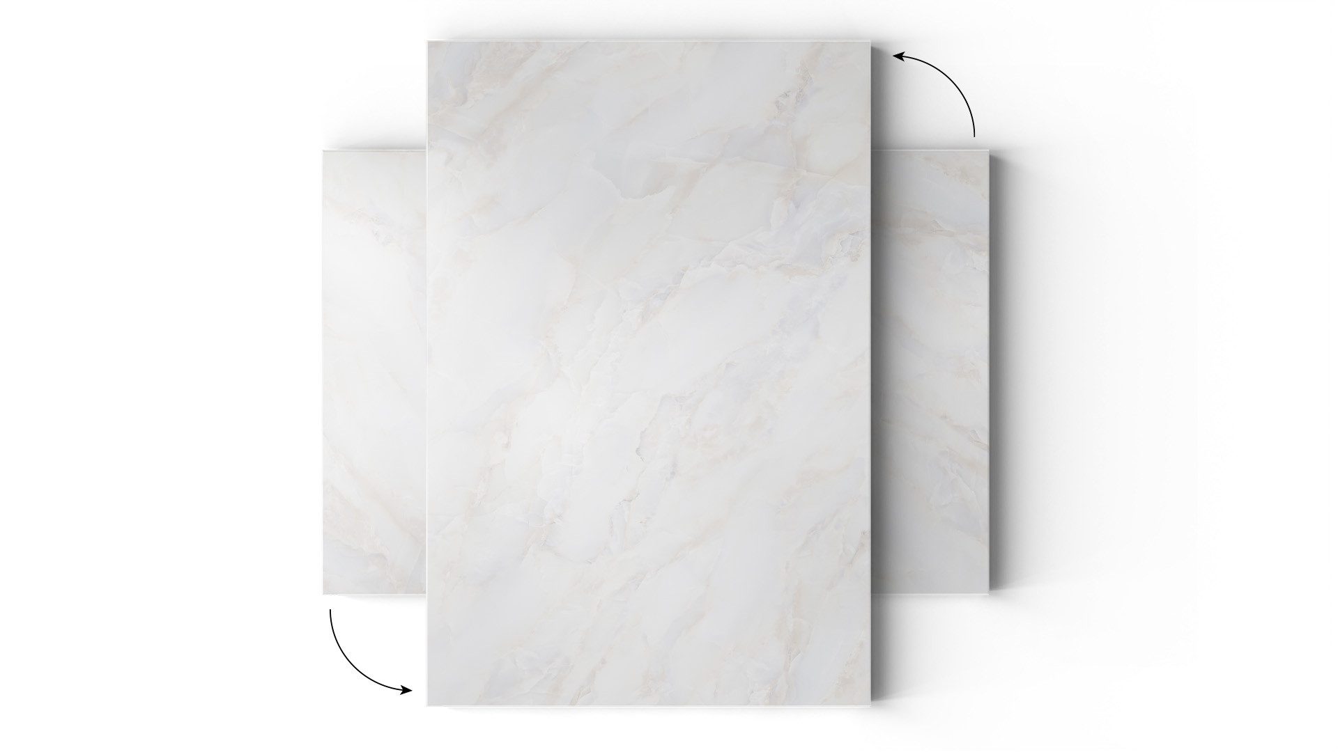 ALLboards Magnettafel Metallische Magnettafel, MetalBoard, MARMOR