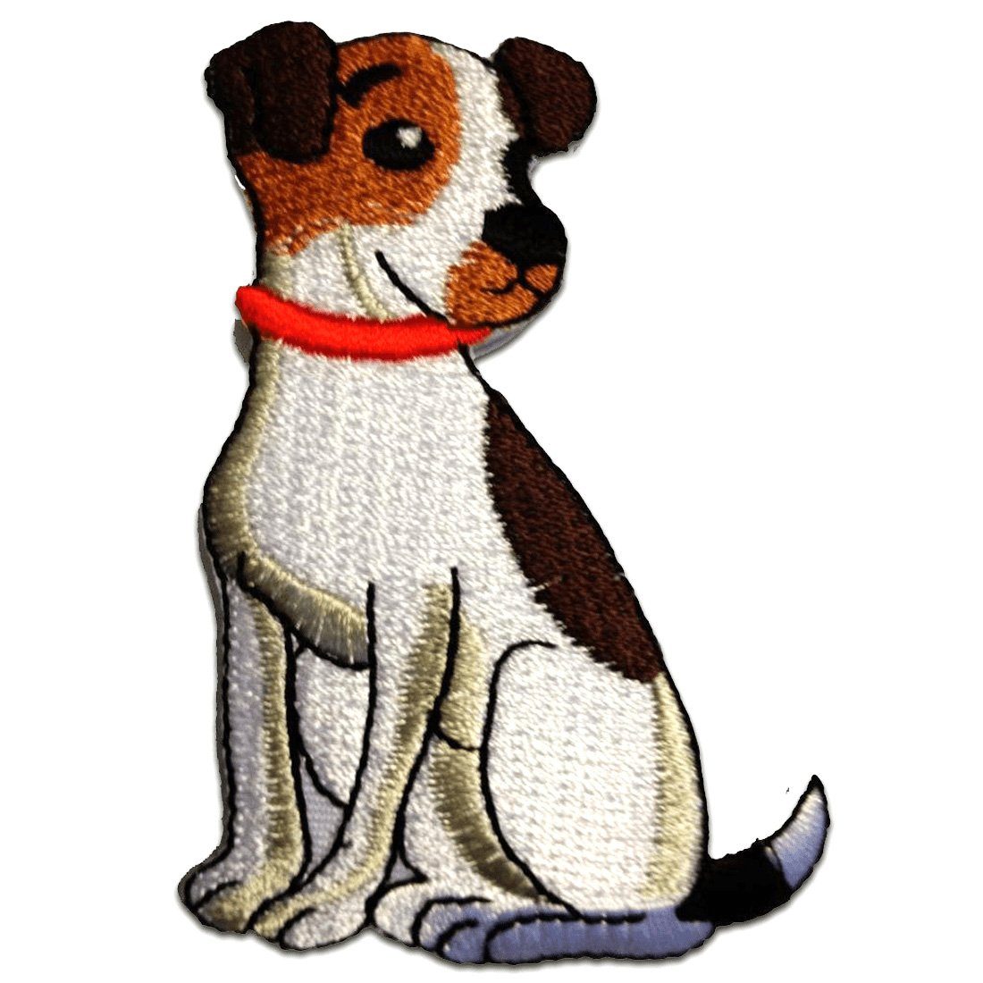 Catch the Patch Aufnäher Bügelbild, Aufbügler, Applikationen, Patches, Flicken, zum aufbügeln, Polyester, Hunde Tier - Größe: 5,5 x 8,0 cm