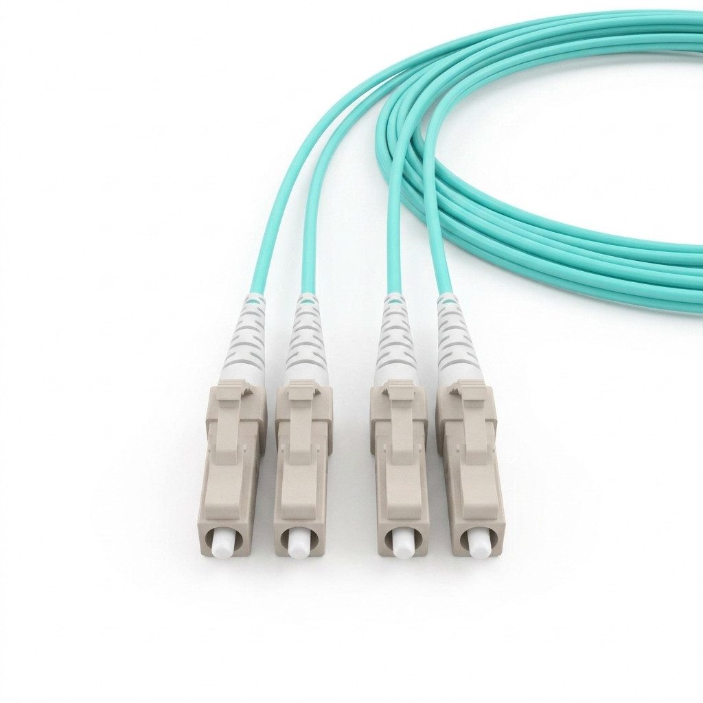 EFB ELEKTRONIK EFB Elektronik EFB U-DQ(ZN)BH OM3 4G LC-LC 100m Dca LSZH Glasfaserkabel