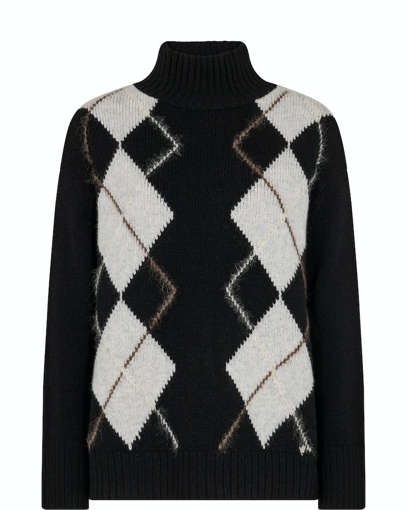 Mos Mosh Rollkragenpullover Rollkragenpullover für Herren (1-tlg)