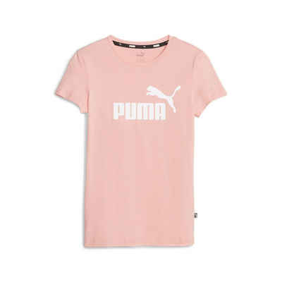 PUMA T-Shirt Essentials+ Metallic Logo T-Shirt Damen