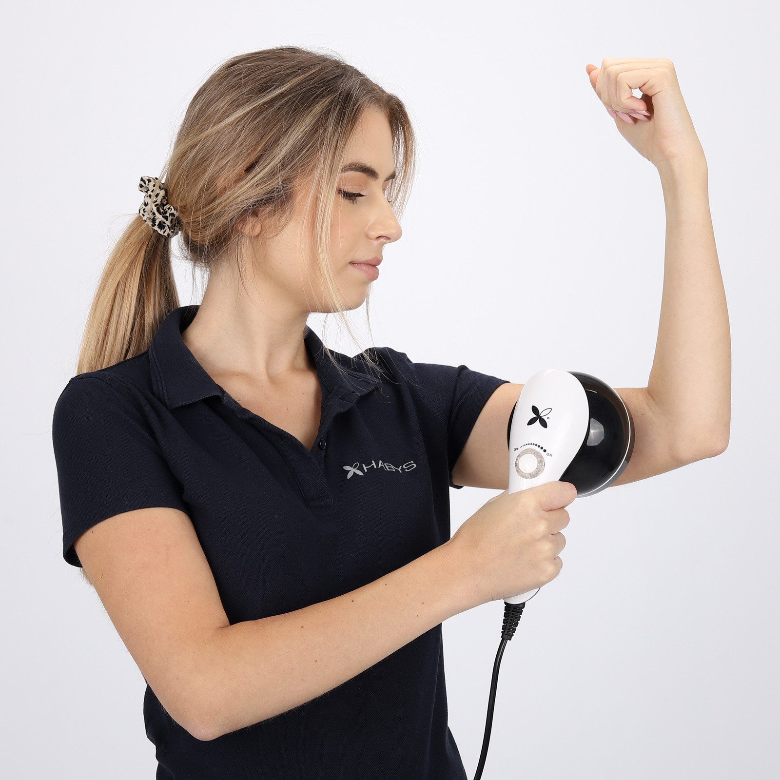 Habys Massageliege Body-Massagegerät 9 in 1 mit Infrarot und 9 Aufsätzen