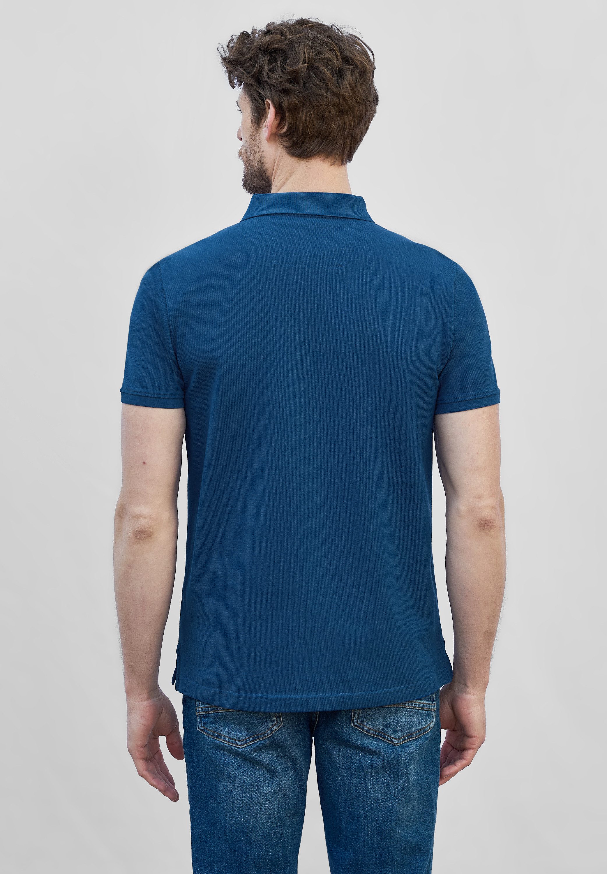 STREET ONE MEN Poloshirt, aus reiner Baumwolle günstig online kaufen