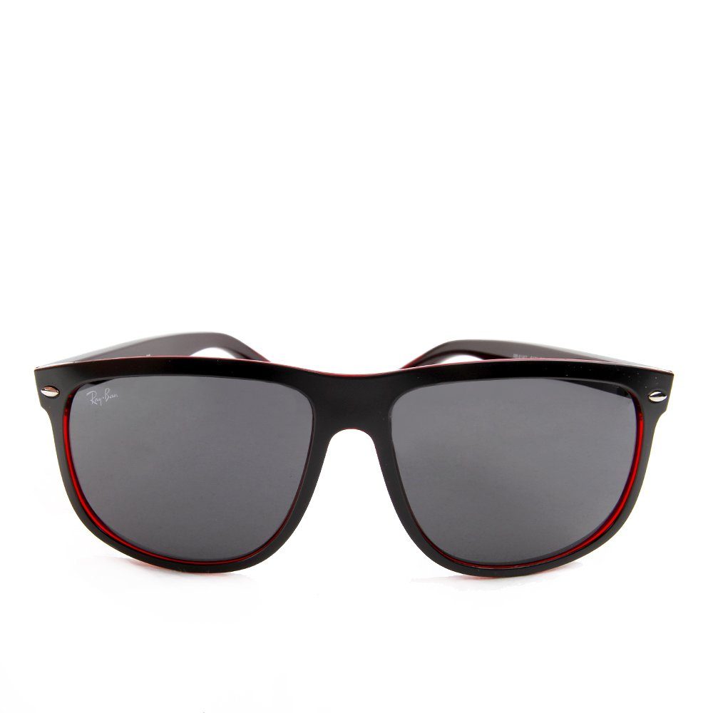 Ray-Ban Sonnenbrille Ray-Ban Boyfriend RB4147 617187/60 Matte Black On Tran günstig online kaufen