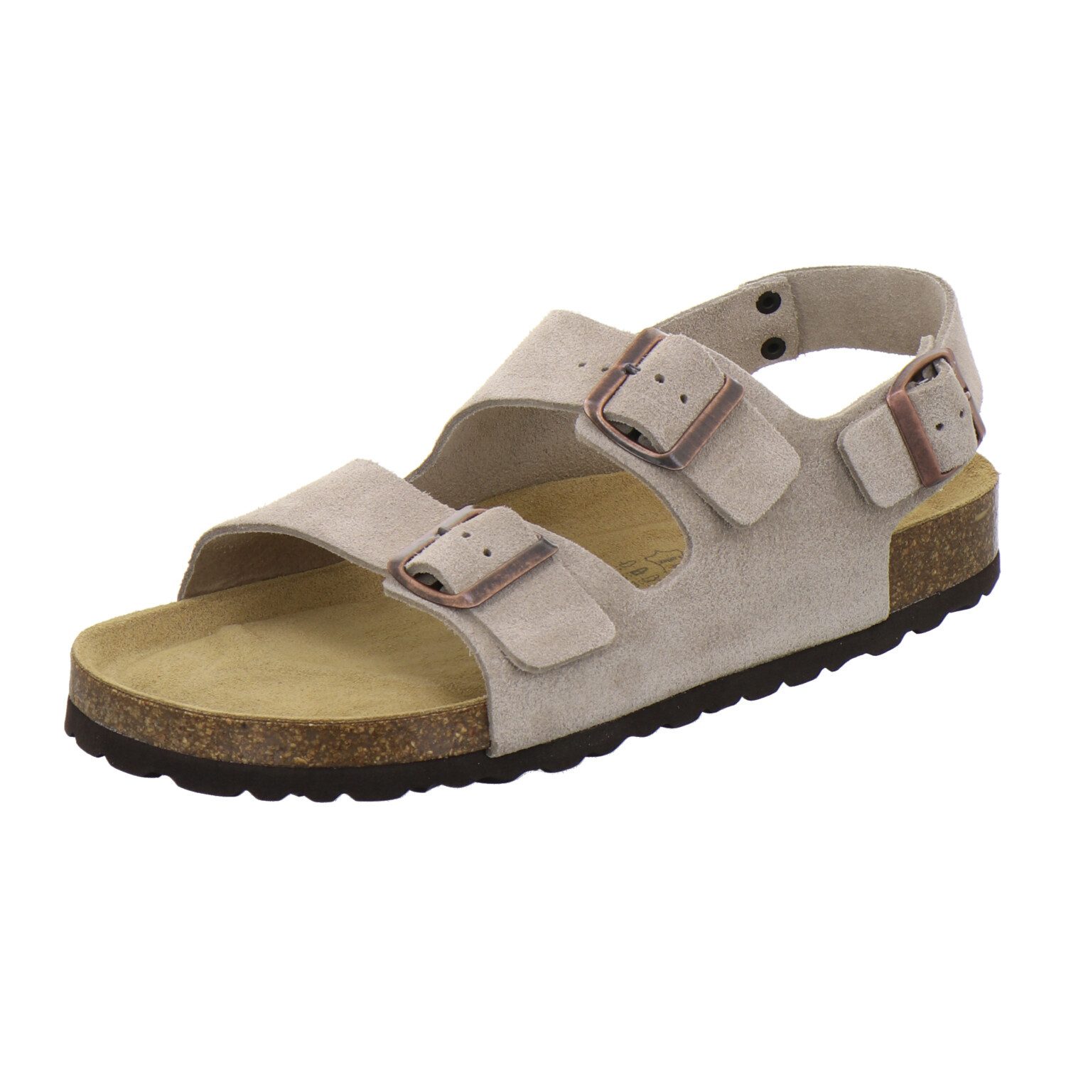 AFS-Schuhe 310574 Sandale Pantolette für Herren aus Leder mit Fußbett, Made in Germany