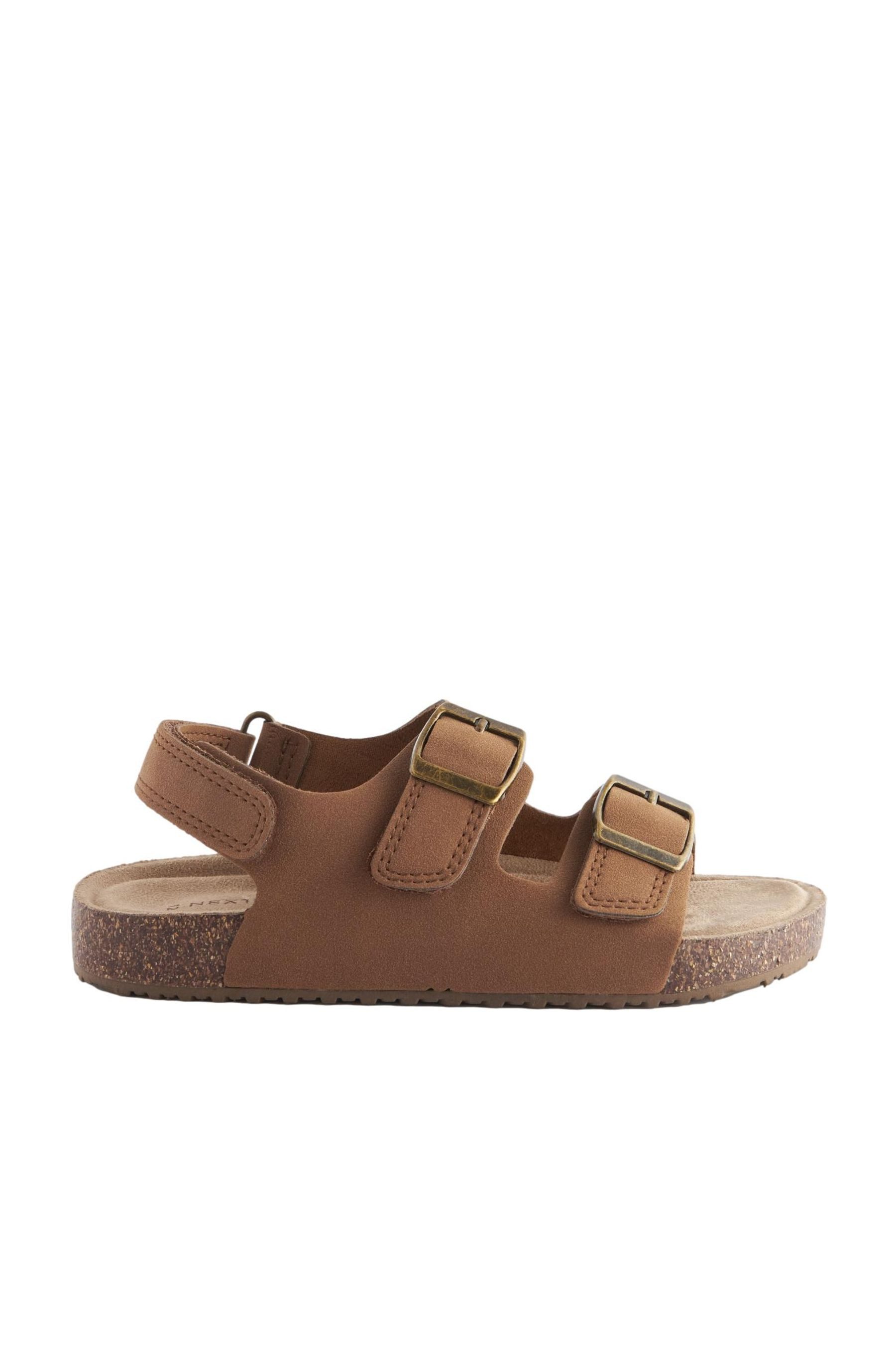 Next Sandalen mit Korksohle und Klettverschlussriemen Sandale