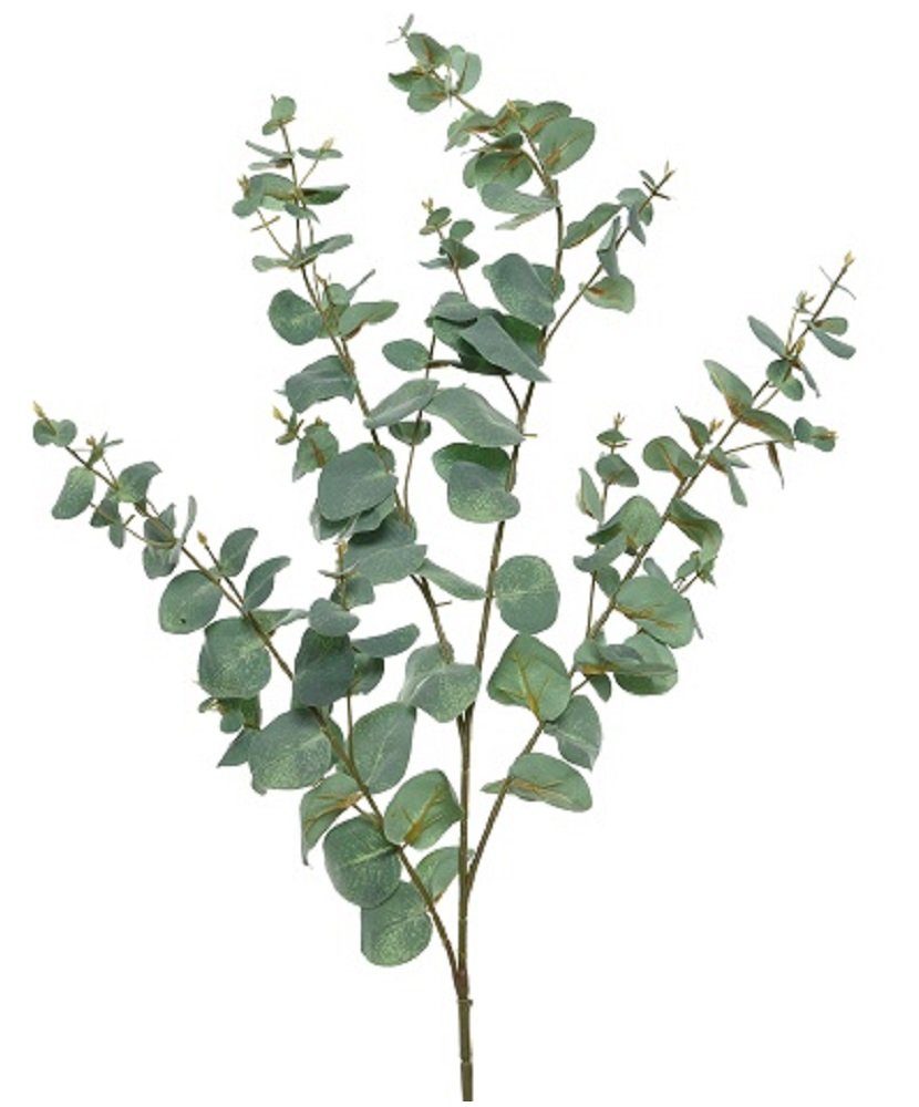 Kunstblume Eukalyptus Kunstpflanze Kunstblume Hochzeit Dekoration grün H 118 cm, Kaemingk