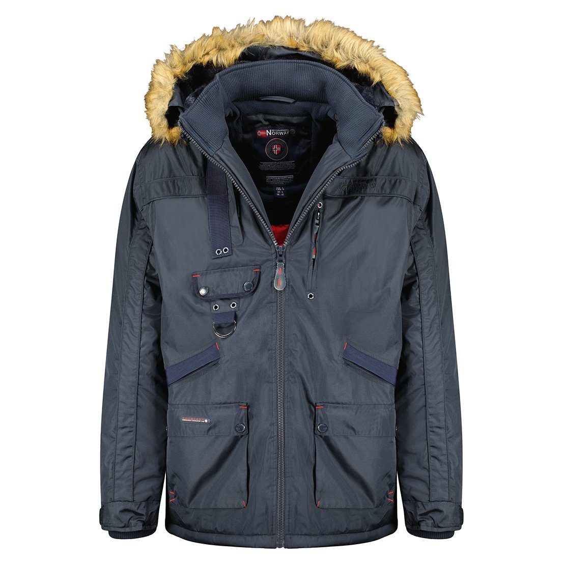 Winterjacke Herren Parka warm gefüttert