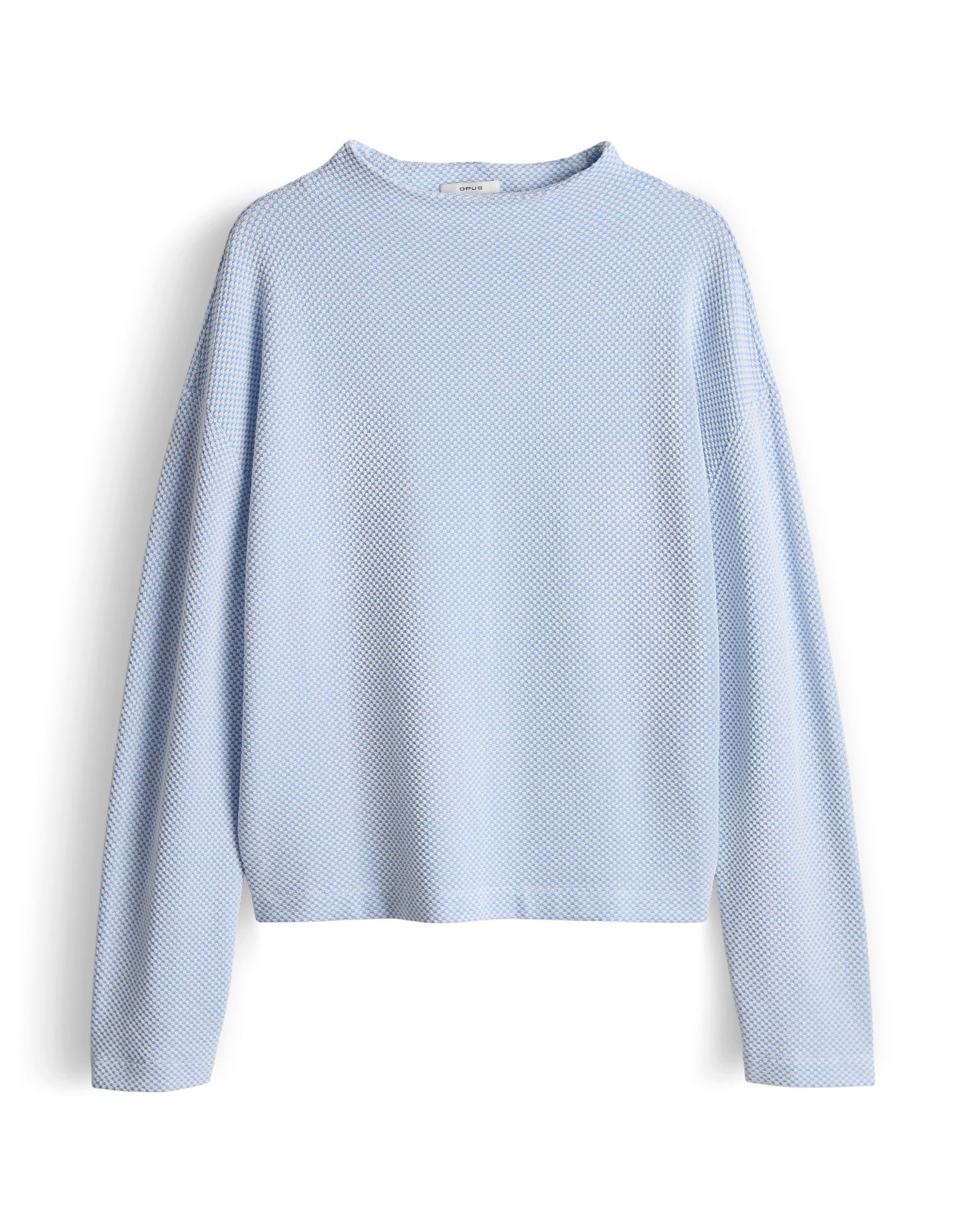 Longsleeve SERATA mit zweifarbiger Textur
