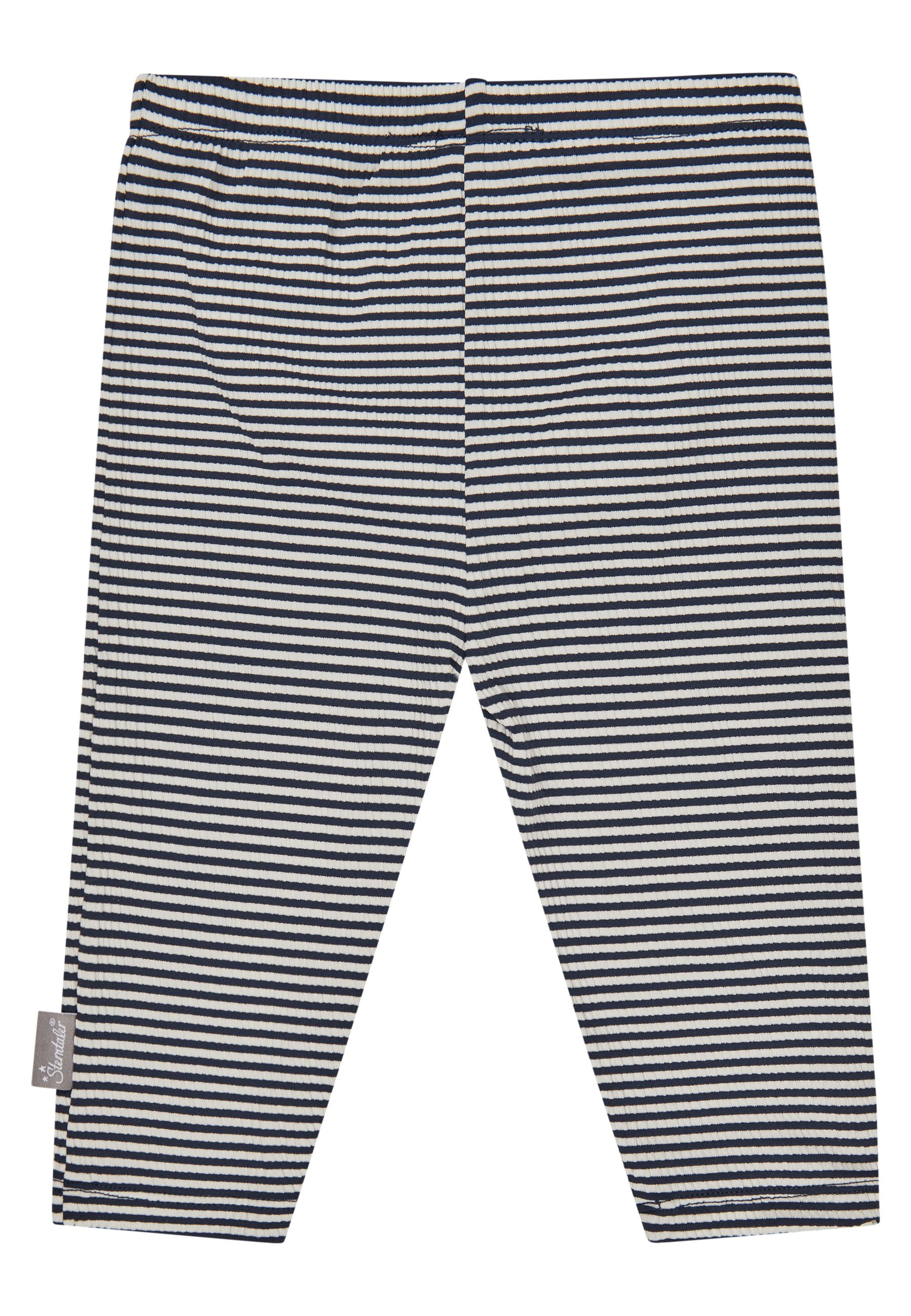 Sterntaler® Badehose UV-Schutz 50+ Bade-Leggings Hai (1-St) Bade-Leggings lang Seersucker mit Hai-Print, Windeleinsatz bis 86/92