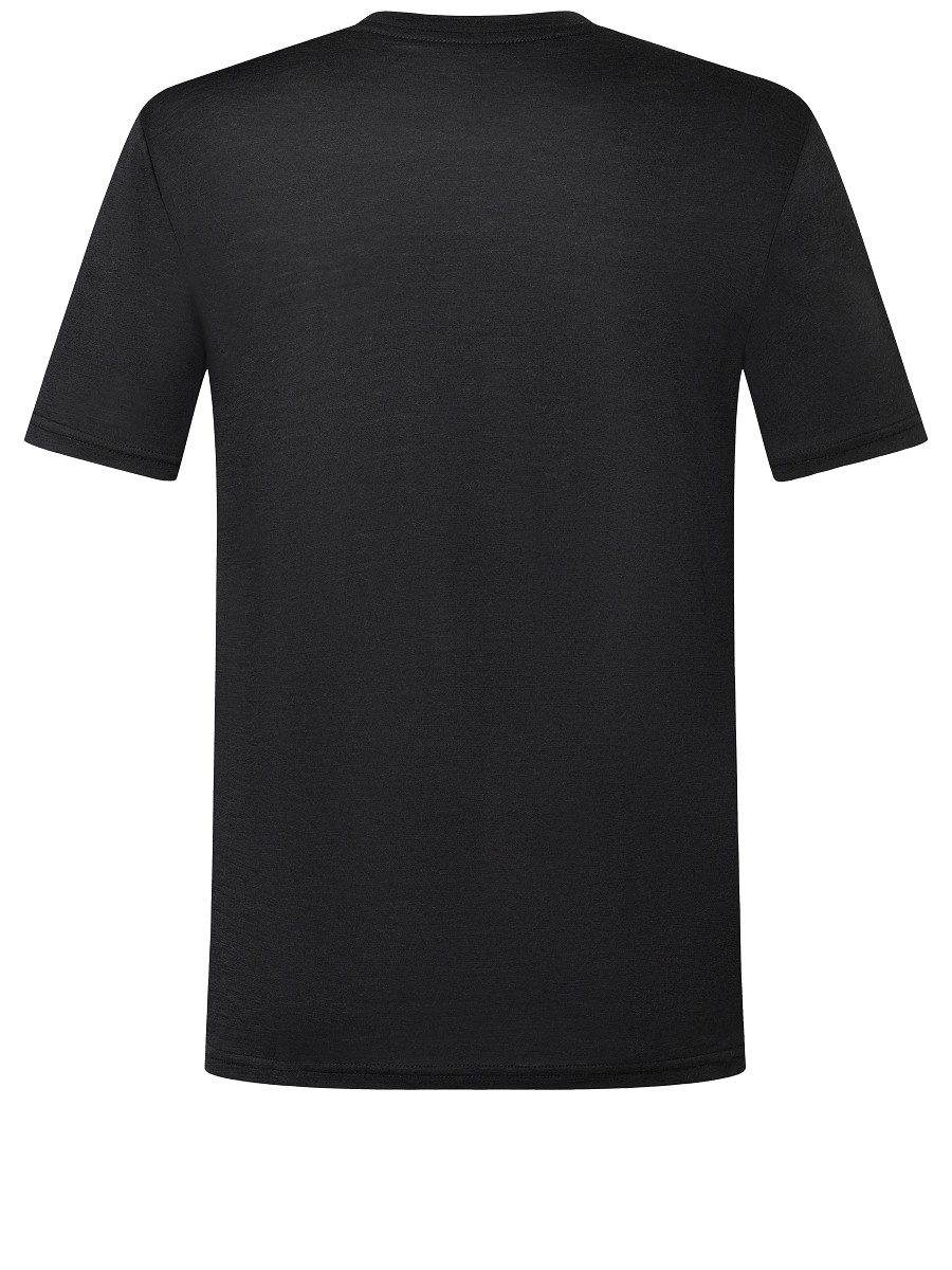 SUPER.NATURAL T-Shirt für Herren, Merino LITTLE FLEAR Bär Motiv, atmungsaktiv