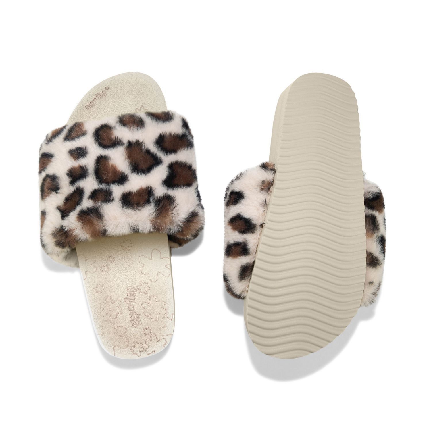 Flip Flop pool*leo fur Hausschuh