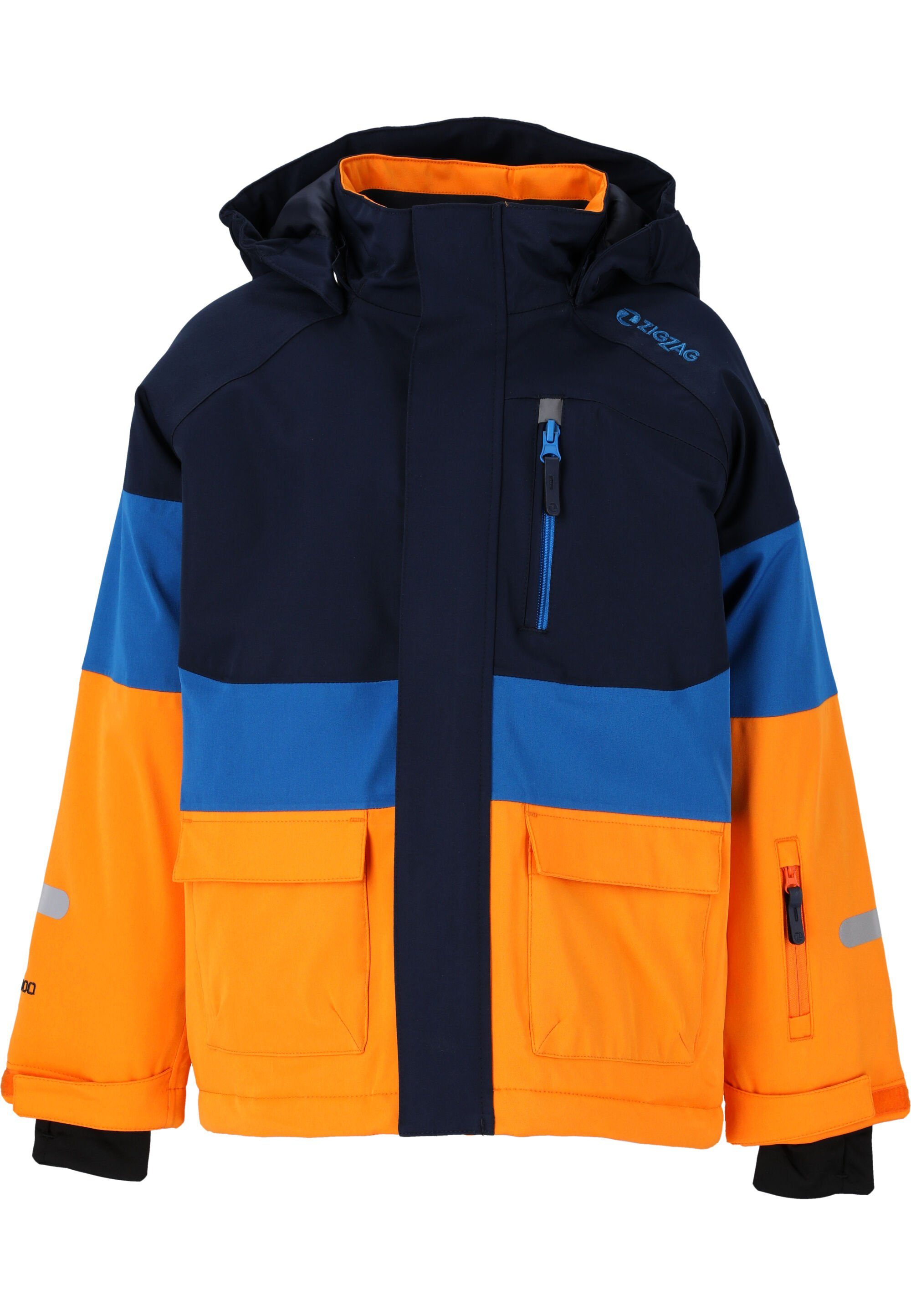 ZIGZAG Skijacke Taylora mit wind- und wasserdichter TPU-Membran