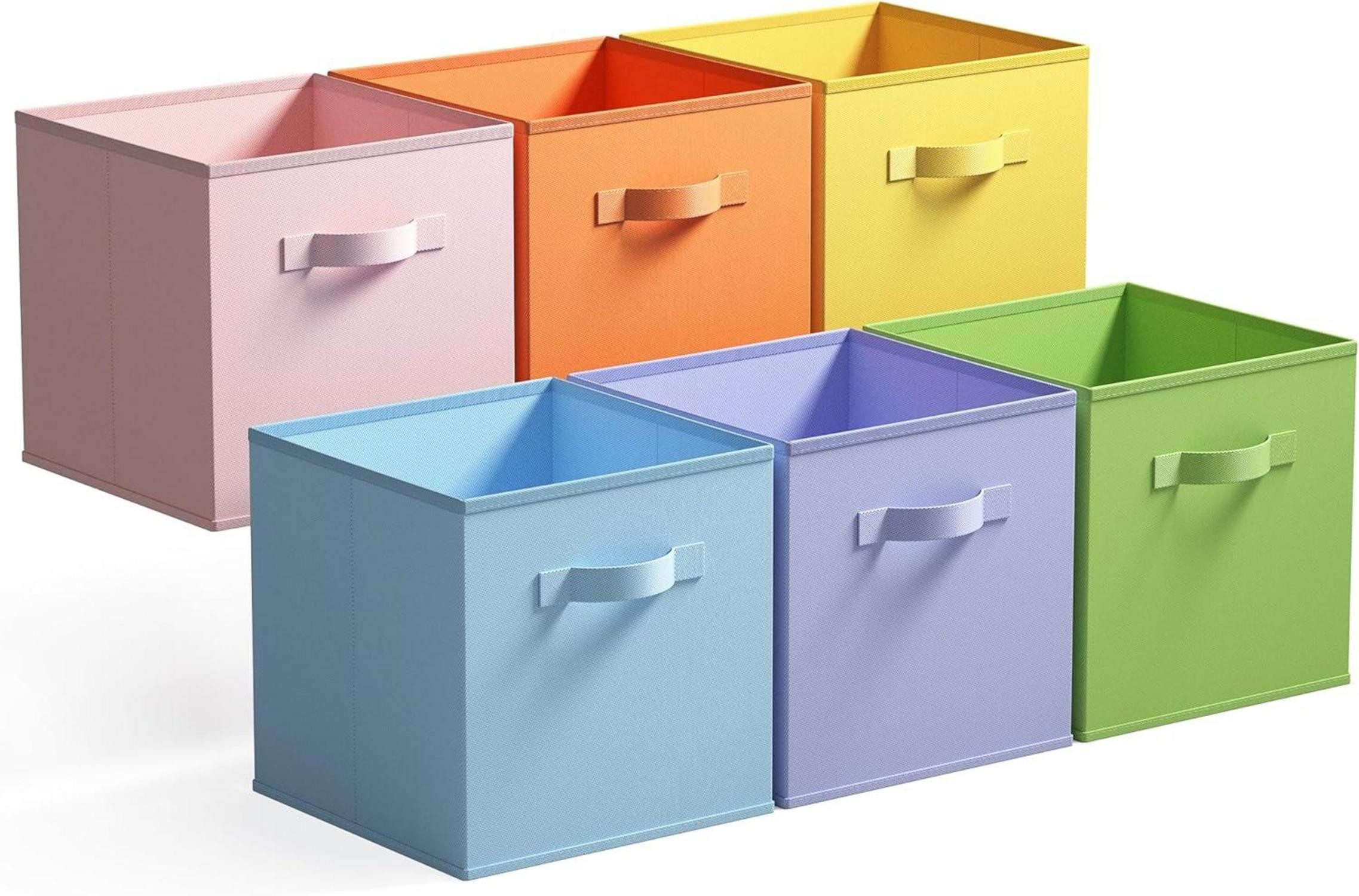 LuxusKollektion Küchenorganizer-Set Aufbewahrungswürfel Stoff Kallax Regal günstig online kaufen