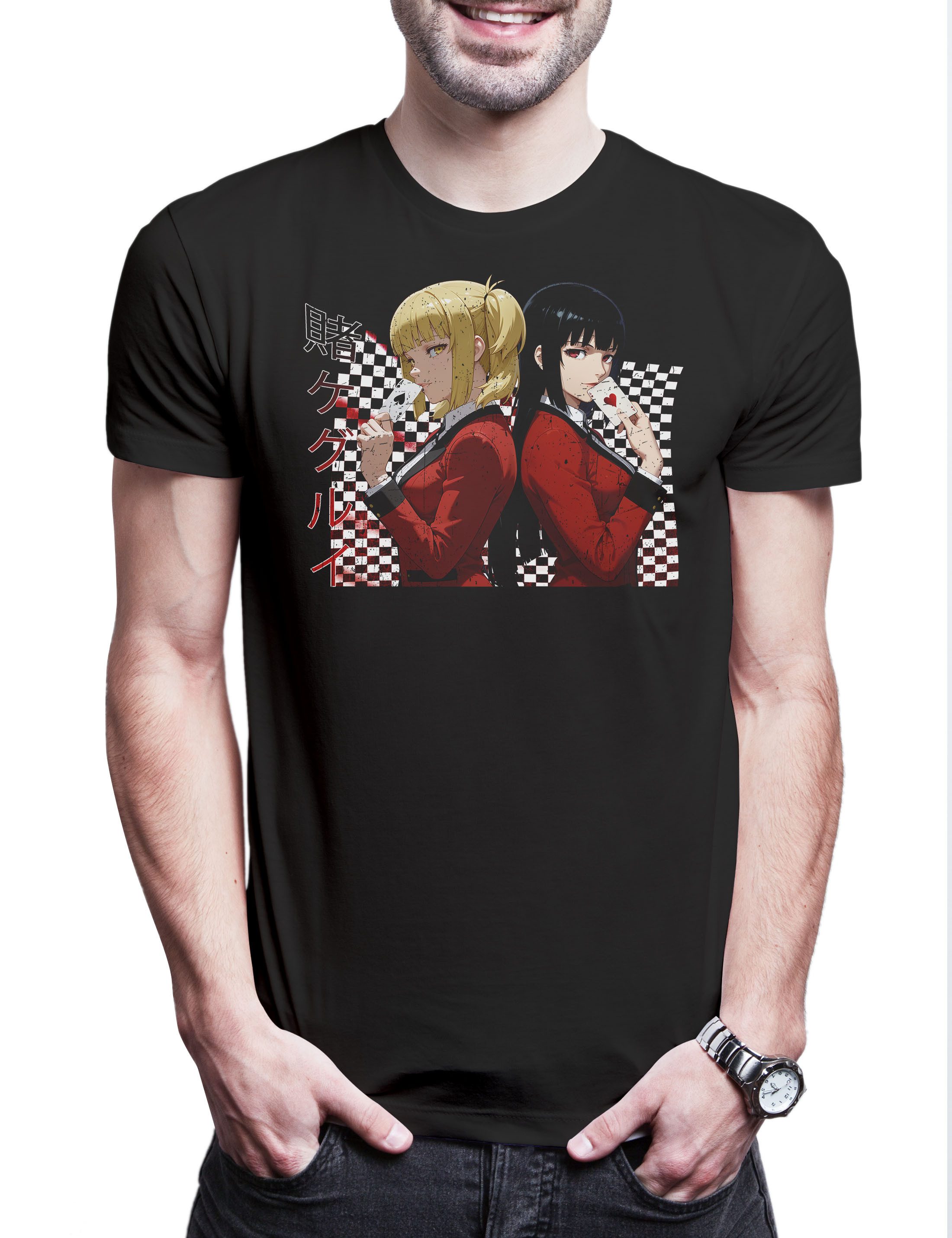 Urban Backwoods Print-Shirt Yukeko & MaryHerren T-Shirt Saotome Jabami Kakegurui Ryota Suzui (1-tlg) Kirari Momobami Midari Ikishima