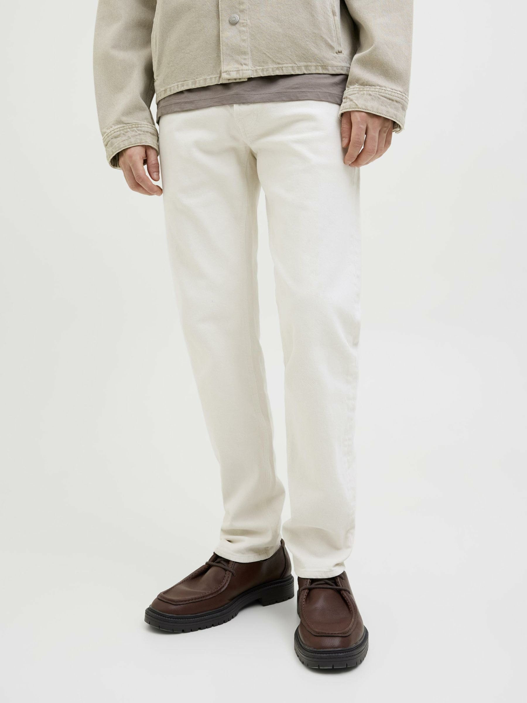 Jack & Jones Tapered-fit-Jeans Tapered Leg Jeans für Herren (1-tlg)