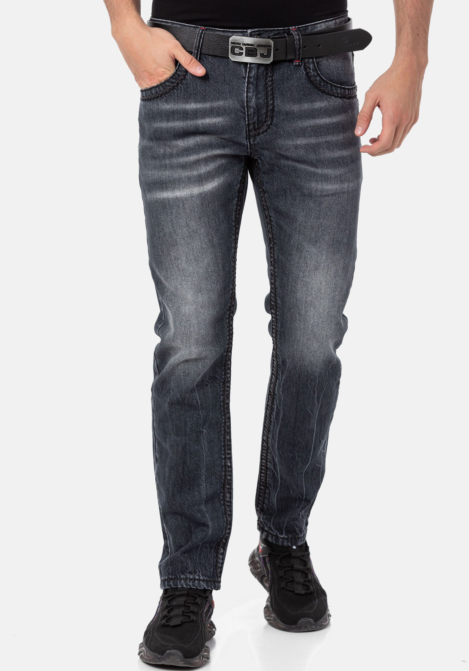 Cipo & Baxx Regular-fit-Jeans günstig online kaufen