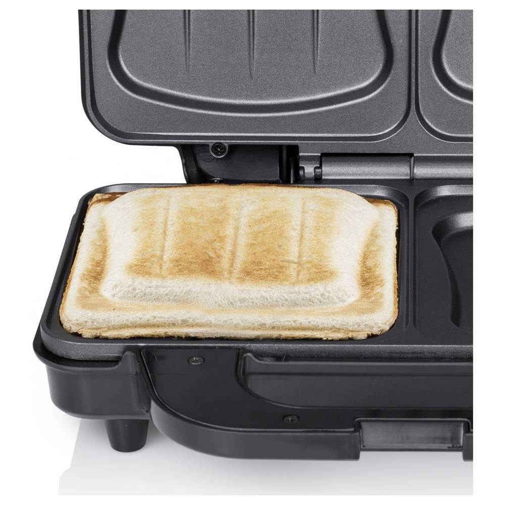 Tristar Sandwichmaker Sandwichmaker Antihaftbeschichtung, BPA-frei, Kontrollleuchte, Antihaftbeschichtung, BPA-frei, Kontrollleuchte, Überhitzungsschutz