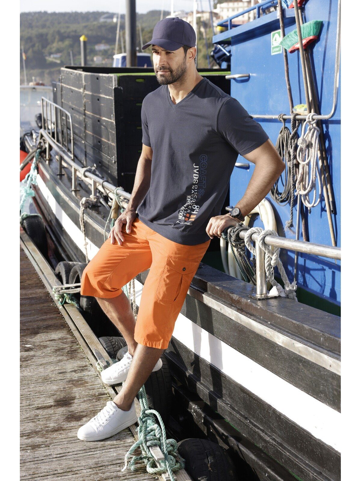 Jan Vanderstorm T-Shirt GILBRECHT +Fit Kollektion, Comfort Fit – Bild 5 von 5