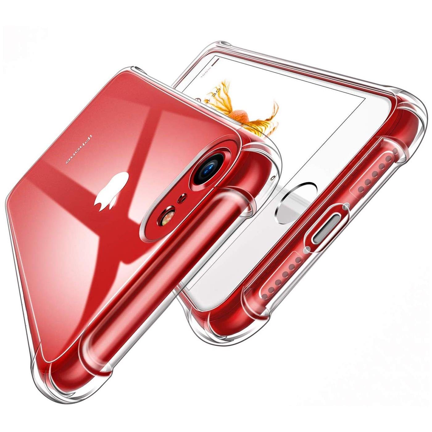 CoolGadget Handyhülle Anti Shock Rugged Case für Apple iPhone SE 2020 2022, iPhone 7 / 8 4,7 Zoll, Slim Cover Kantenschutz Schutzhülle für iPhone 7 / 8 / SE 202 – Bild 4 von 5
