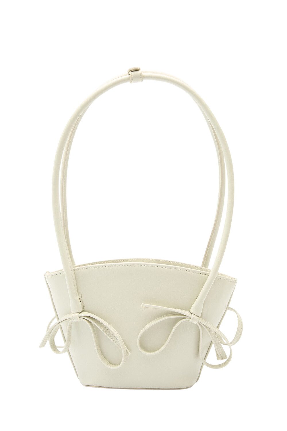MANUKA Abendtasche SANDY BOW MINI-TASCHE MARSHMALLOW