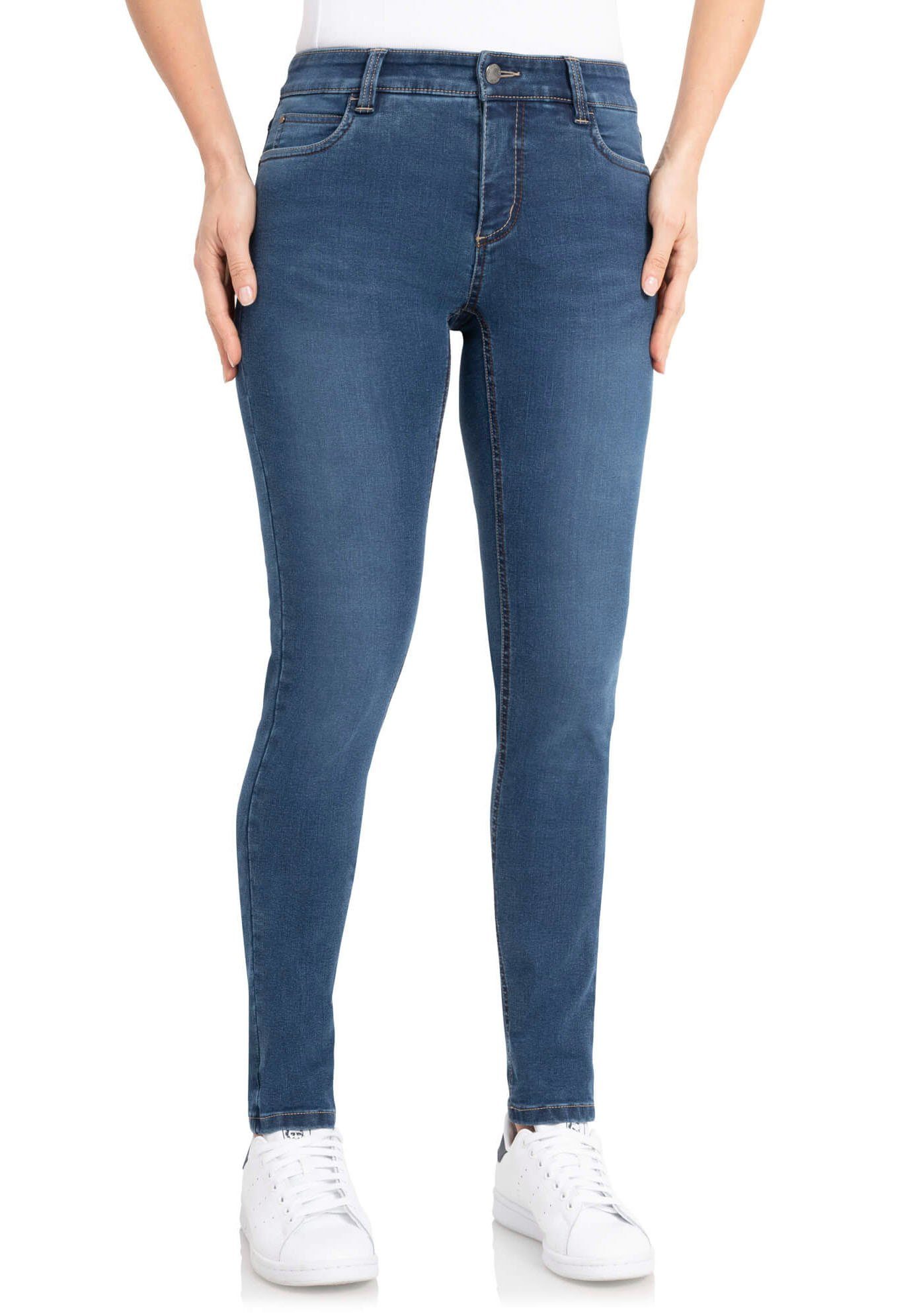 DAMEN Jeans Stickerei Rabatt 75 % Blau 38 Missbonbon Jegging & Skinny & Slim 