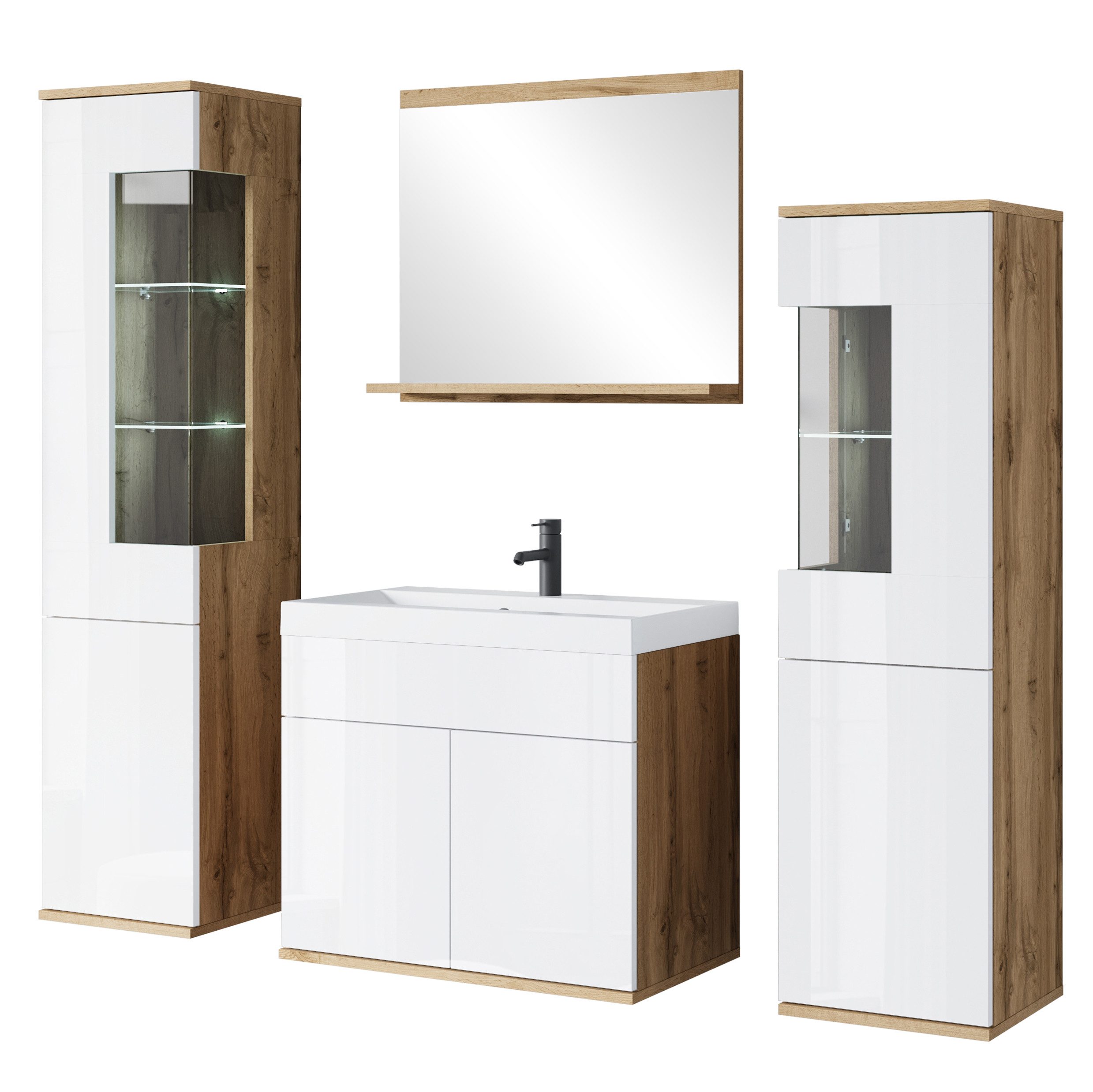 INOSIGN Badmöbel-Set Kenia, (Set, 5-St), Modernes günstig online kaufen