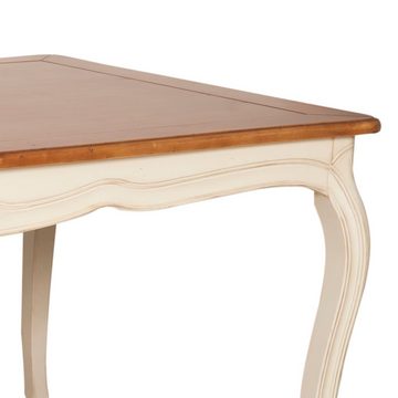 99rooms Esstisch Verona Birke Creme (Esstisch, Tisch), aus Massivholz, rechteckig, ausziehbar, viel Stauraum, Landhausstil