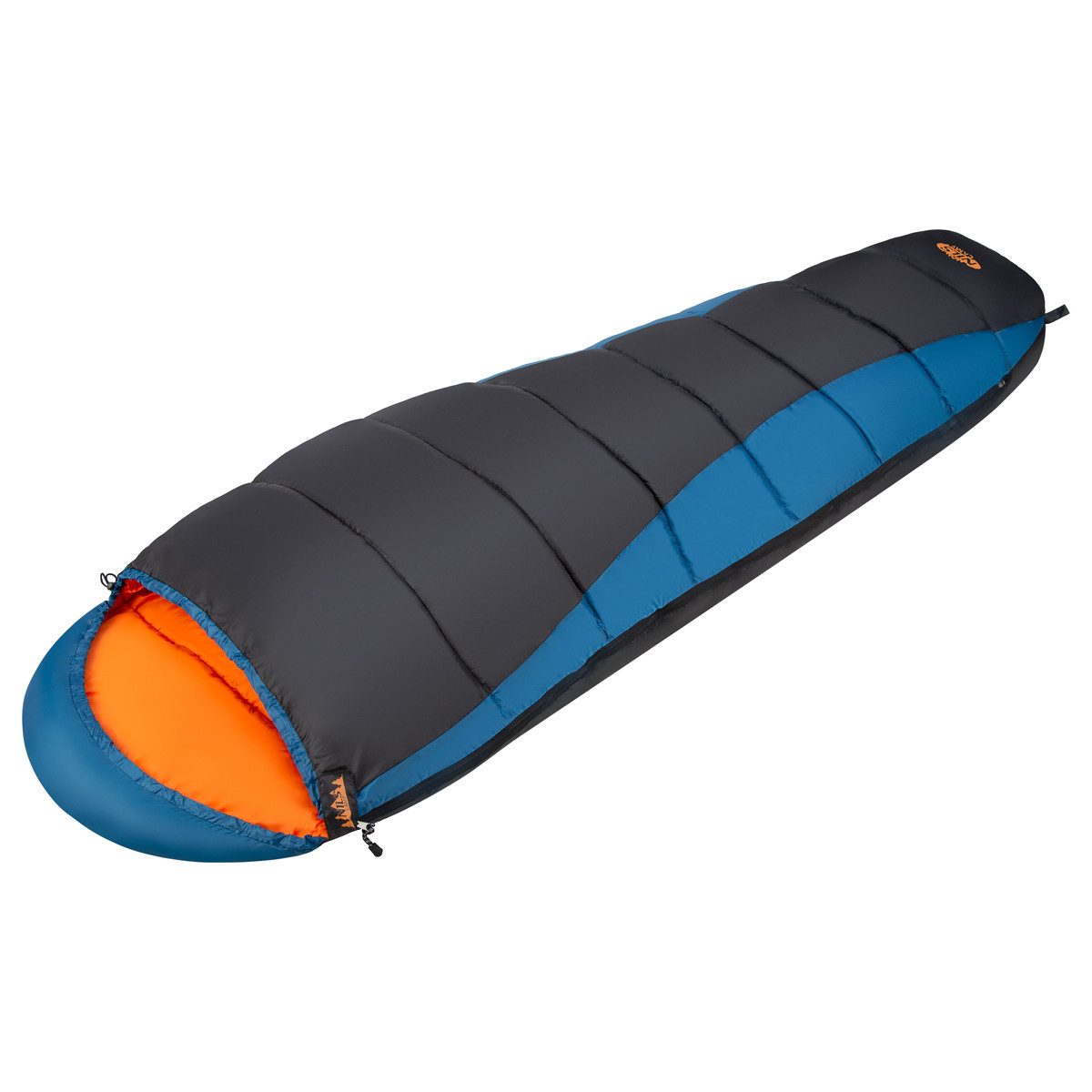 NILS CAMP Mumienschlafsack Schlafsack Camping Schwarzblau günstig online kaufen