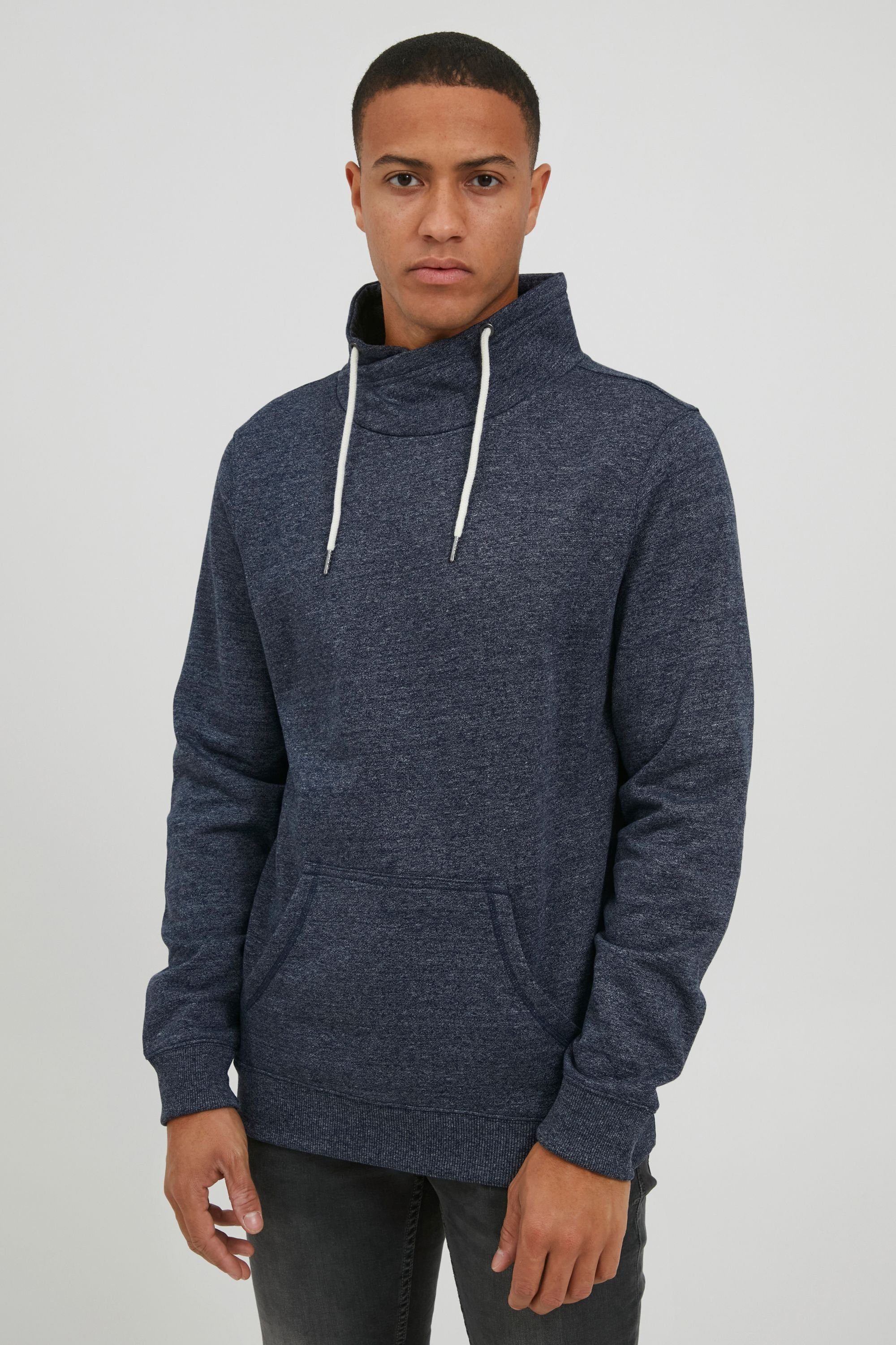 Blend Rundhalspullover BHLono Sweatshirt mit Kängurutasche und Tube-Kragen günstig online kaufen