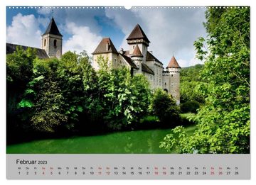 CALVENDO Wandkalender Zauberhaftes Franche Comté (Premium, hochwertiger DIN A2 Wandkalender 2023, Kunstdruck in Hochglanz)