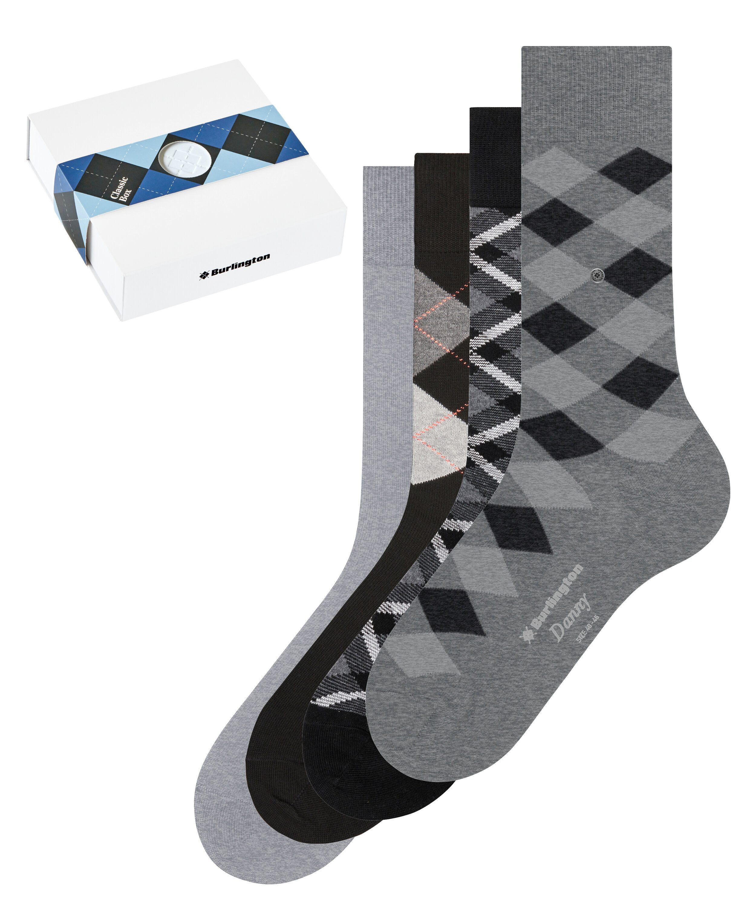Burlington Socken Classic Box (4-Paar) mit günstig online kaufen