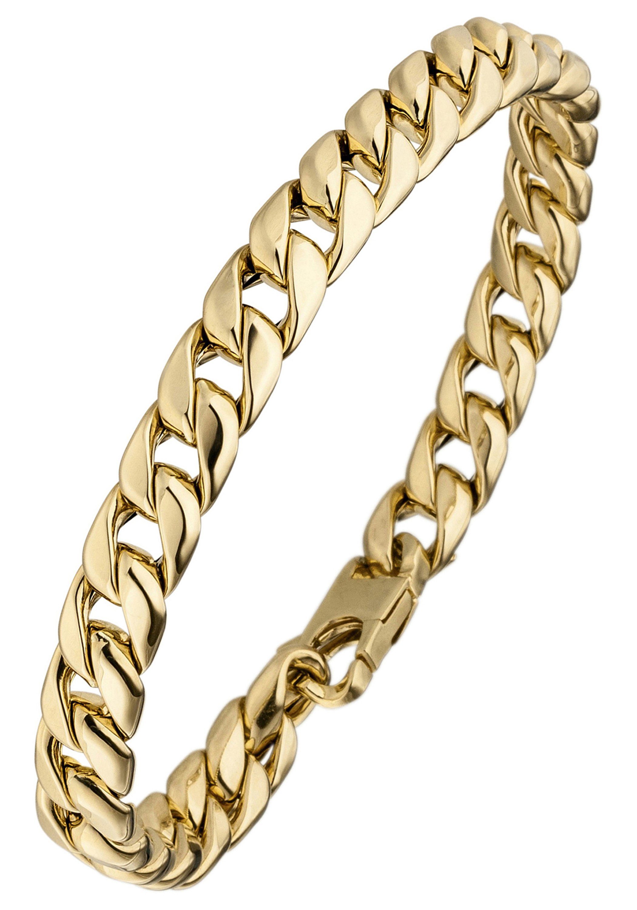 JOBO Armband, Panzerarmband 585 Gold 21 cm günstig online kaufen