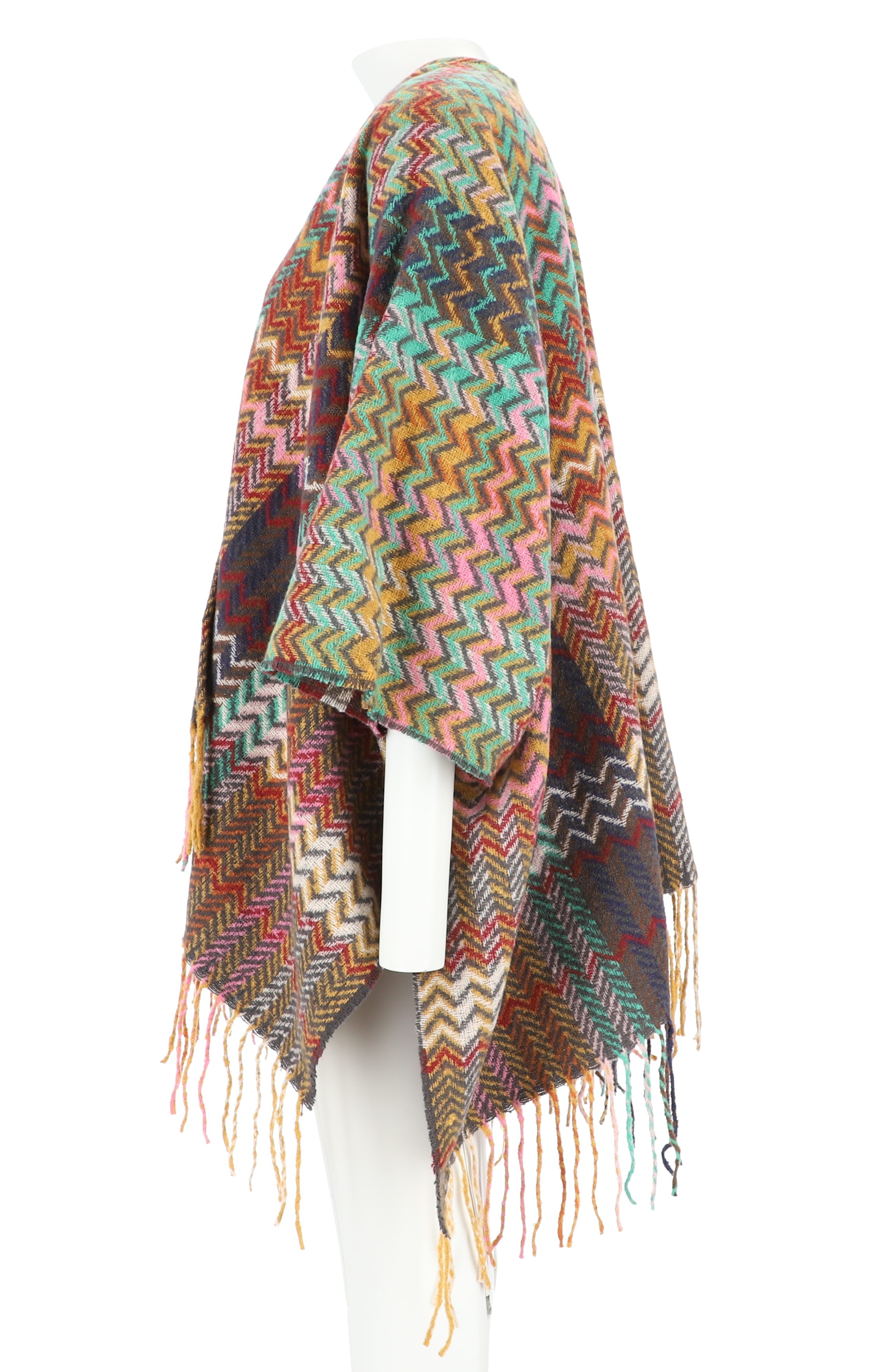 halsüberkopf Accessoires Cape Ruana gewebt im günstig online kaufen