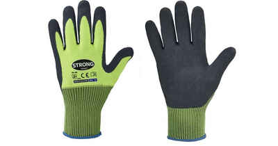 Stronghand Arbeitshandschuh-Set Handschuhe Flexter Größe 11 neongelb/grau EN 388 PSA-Kategorie II