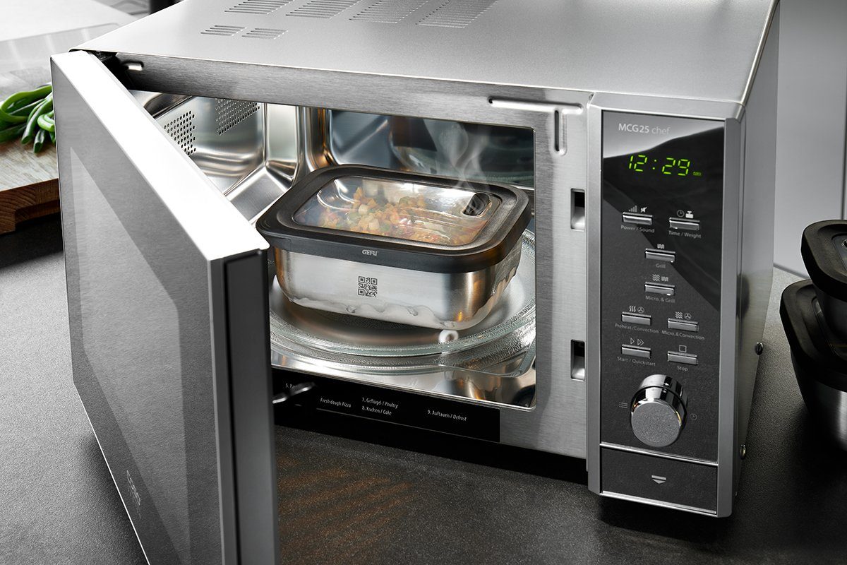 GEFU Frischhaltedose Frischhaltedose PROVIDO 600Ml Edelstahl Vorrats Do