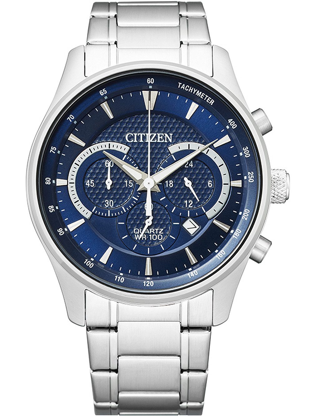 Citizen Quarzuhr Citizen AN8190-51L Quarz Chronograph Herrenuhr 42mm 10ATM Citizen AN8190-51L Quarz Chronograph Herrenuhr 42mm 10ATM