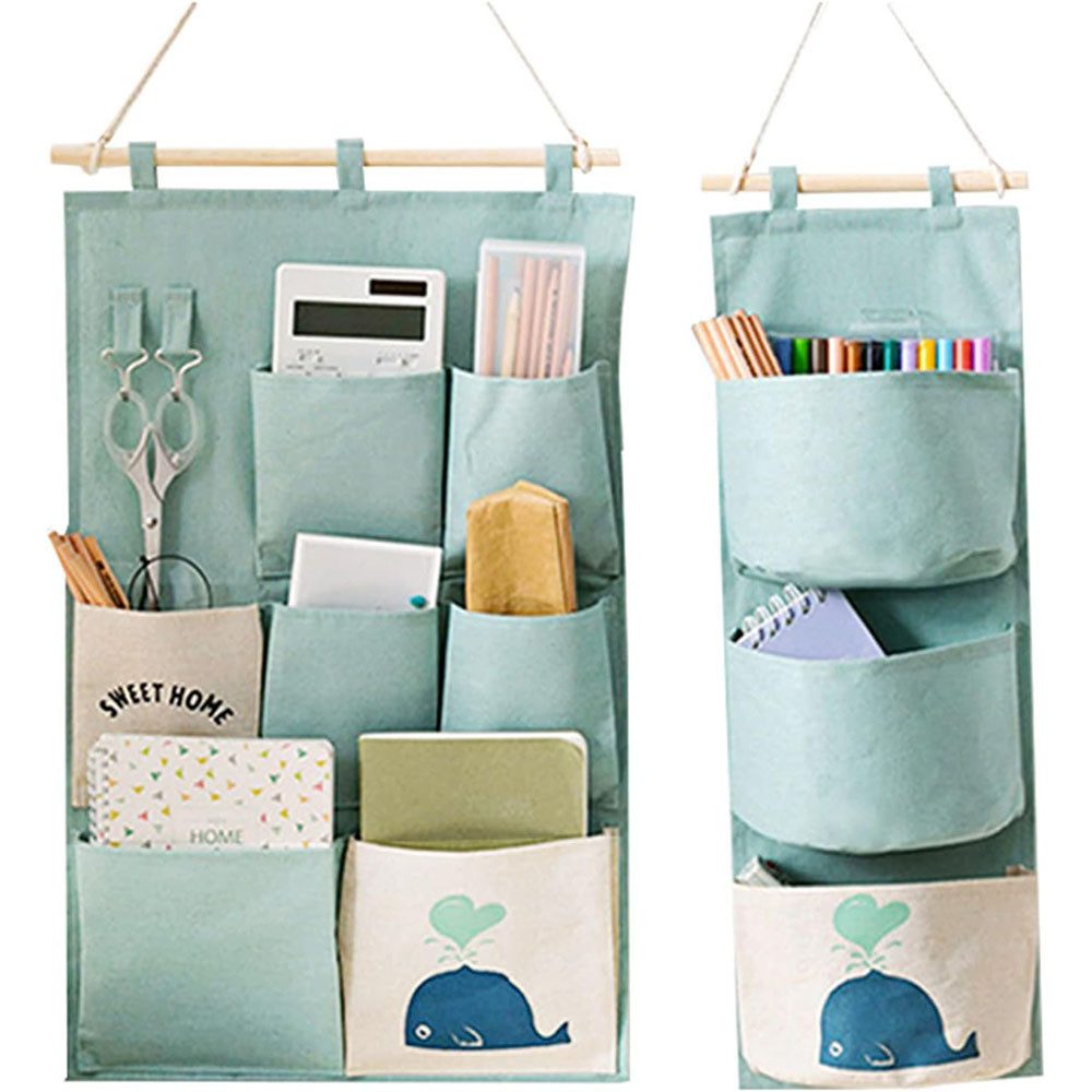TUWENA Hängekorb 2 St. Hängeorganizer Wand Organizer Hängend Tasche