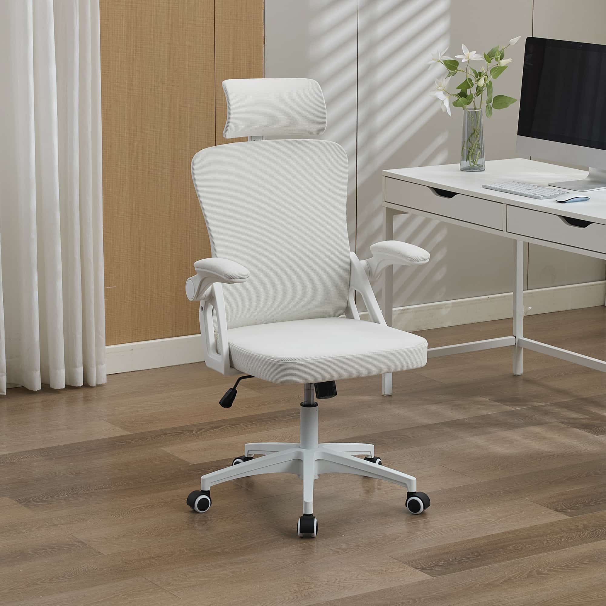 ANYSUN Bürostuhl ergonomisch Drehstuhl mit Rollen Büro Schreibtischstuhl (Bürostuhl Einzelstück für Büro- und Home-Office Nutzung), Ergonomischer Gamingstuhl Home Office Mesh Rücken Kopf- Lendenstütze