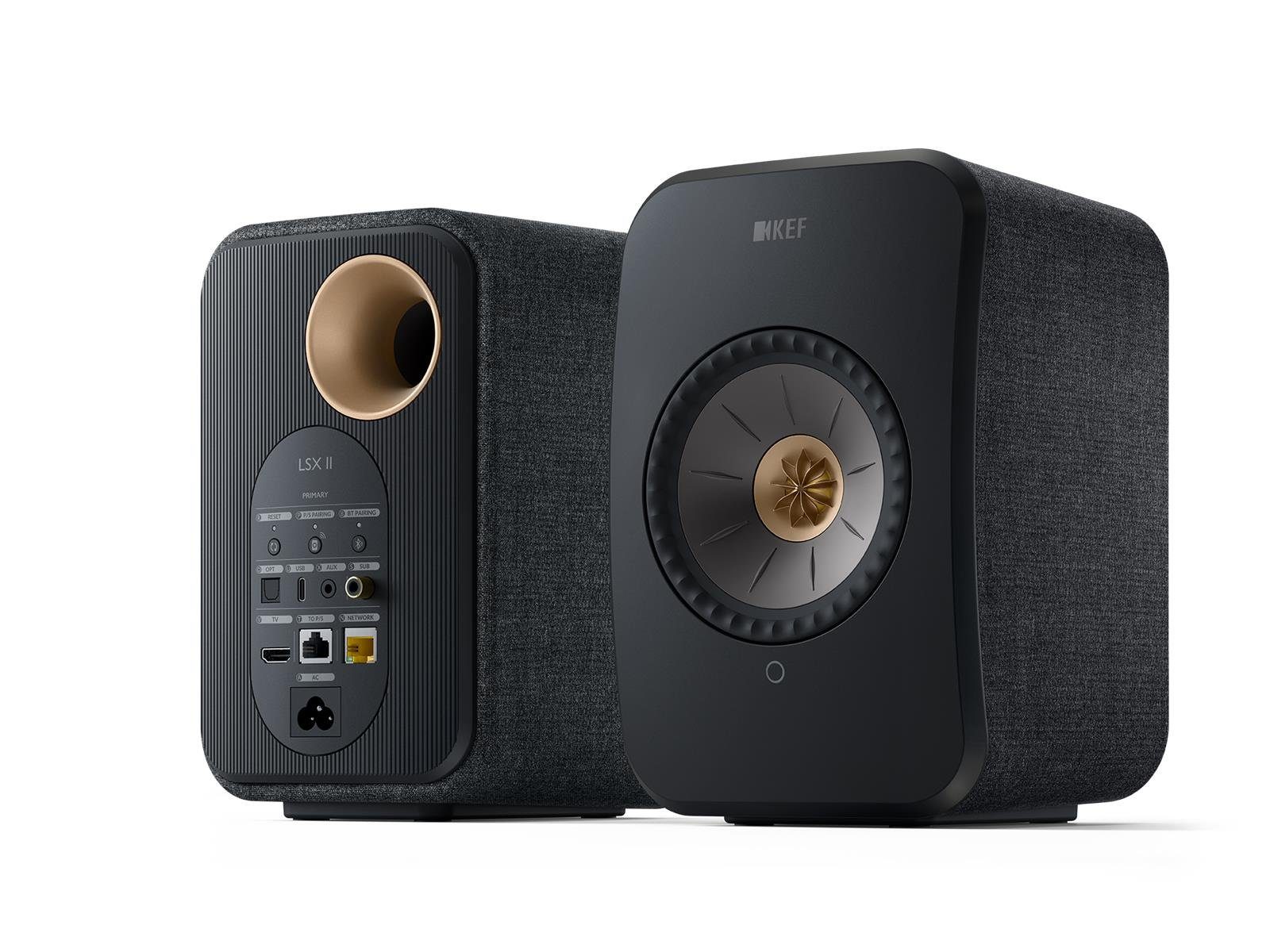 KEF KEF LSX II WLAN Hifi Lautsprecher Portable-Lautsprecher