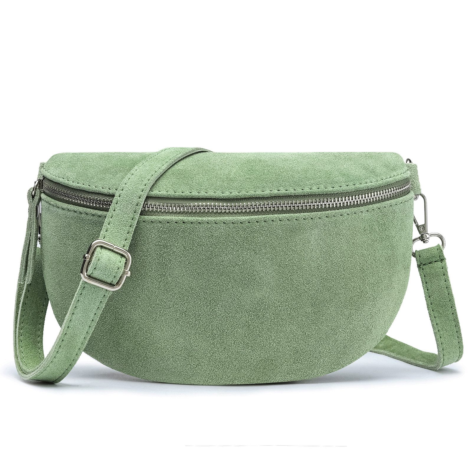 Frentree Umhängetasche Midi Echtleder-Bauchtasche Aus Italien, günstig online kaufen